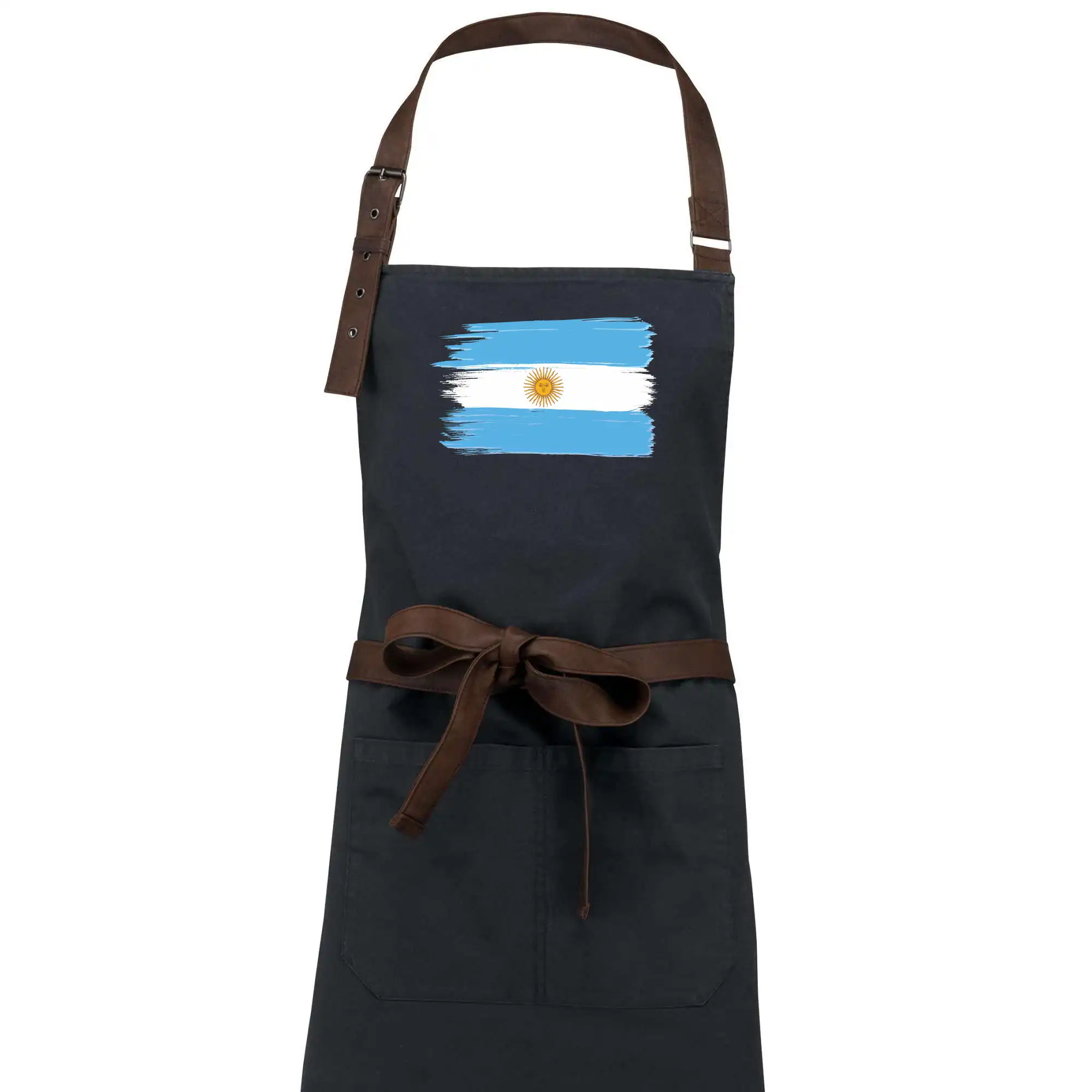 Argentina vlajka kreslená štětkou