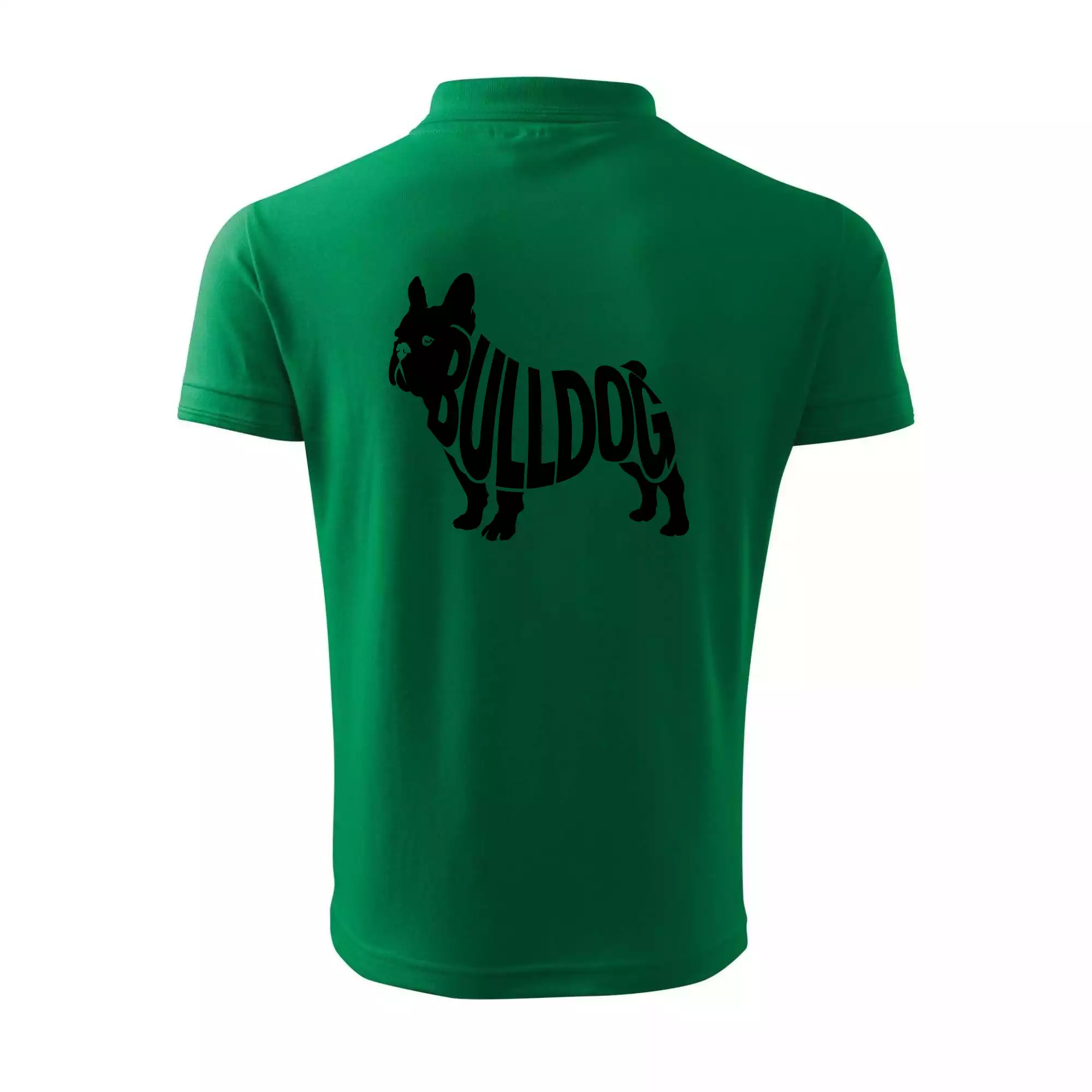 Bulldog  nápis v těle