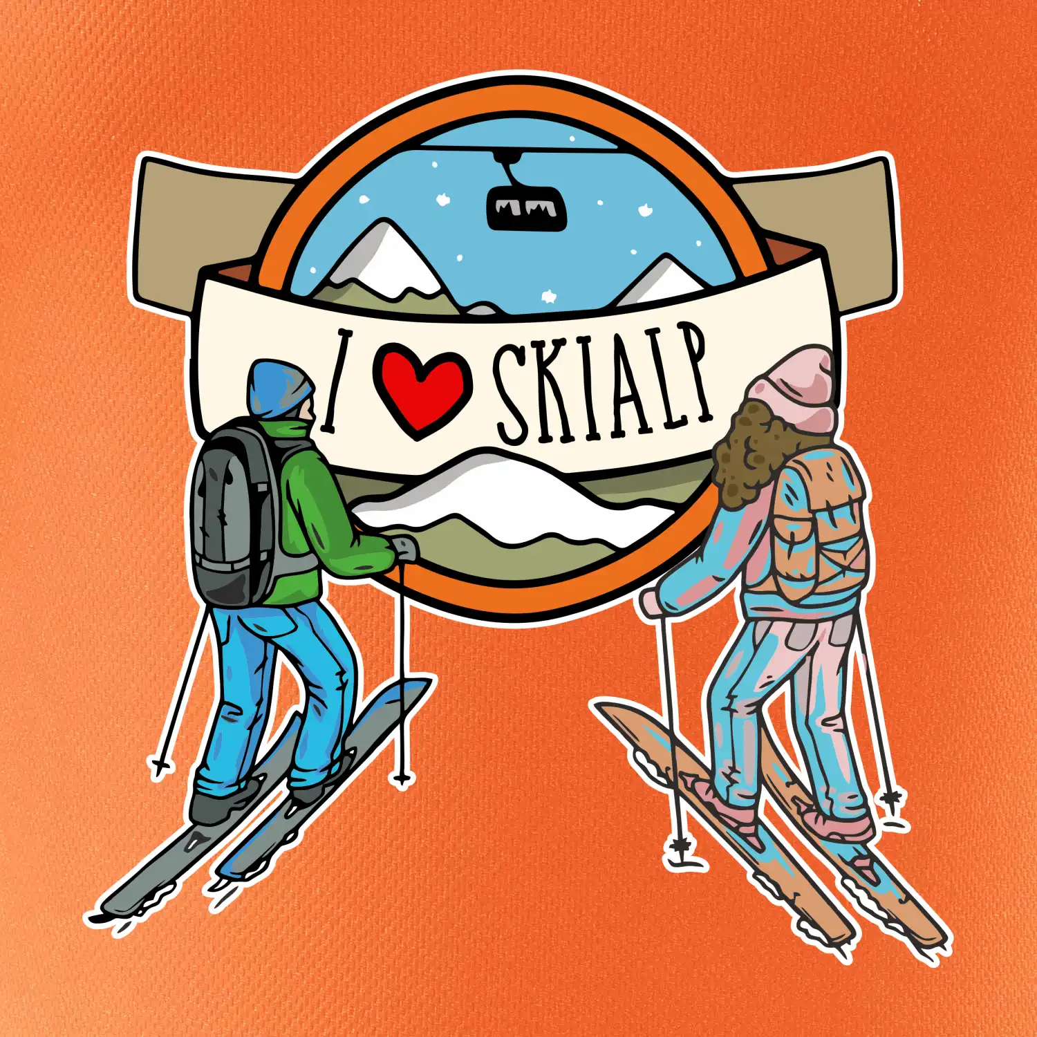 I love skialp
