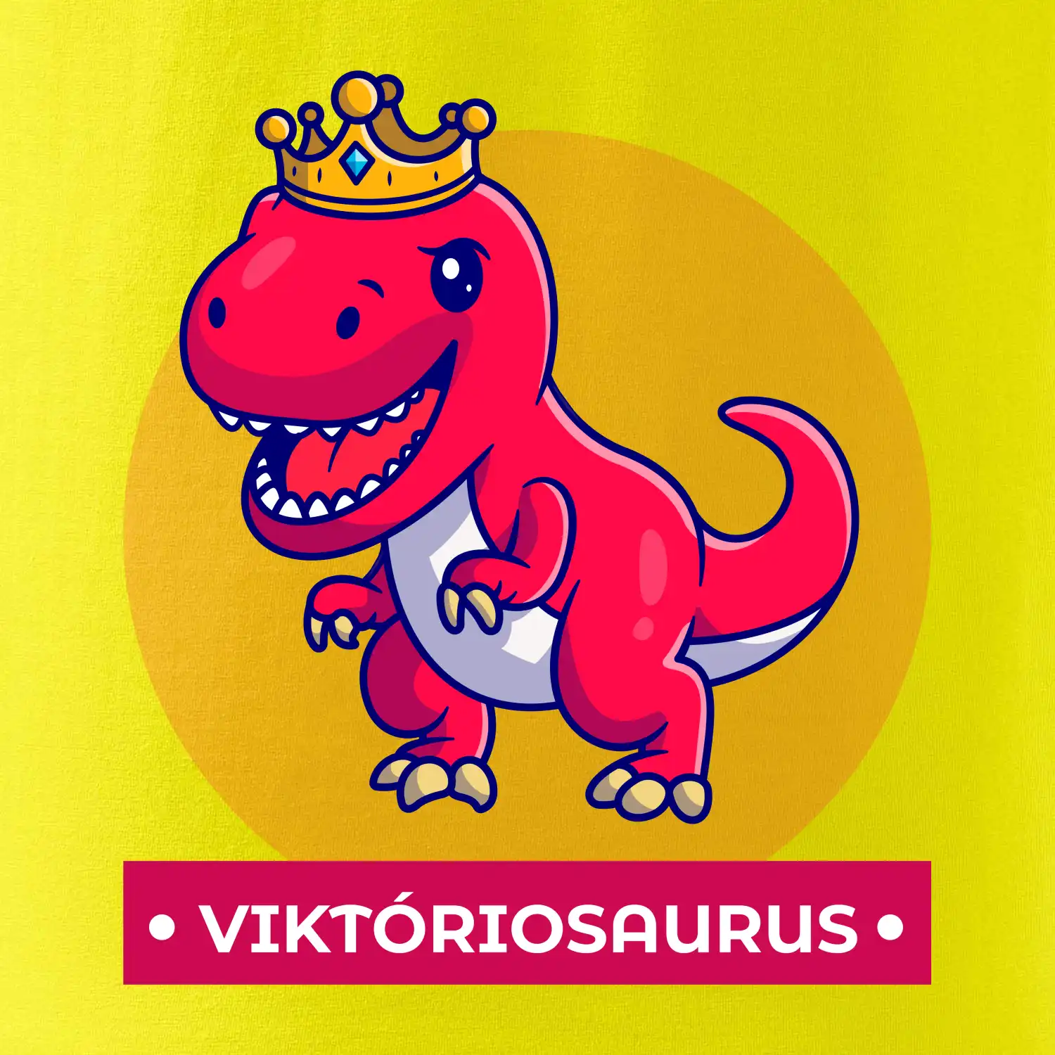 Dinosaurie mená - červený dinosaurus SK