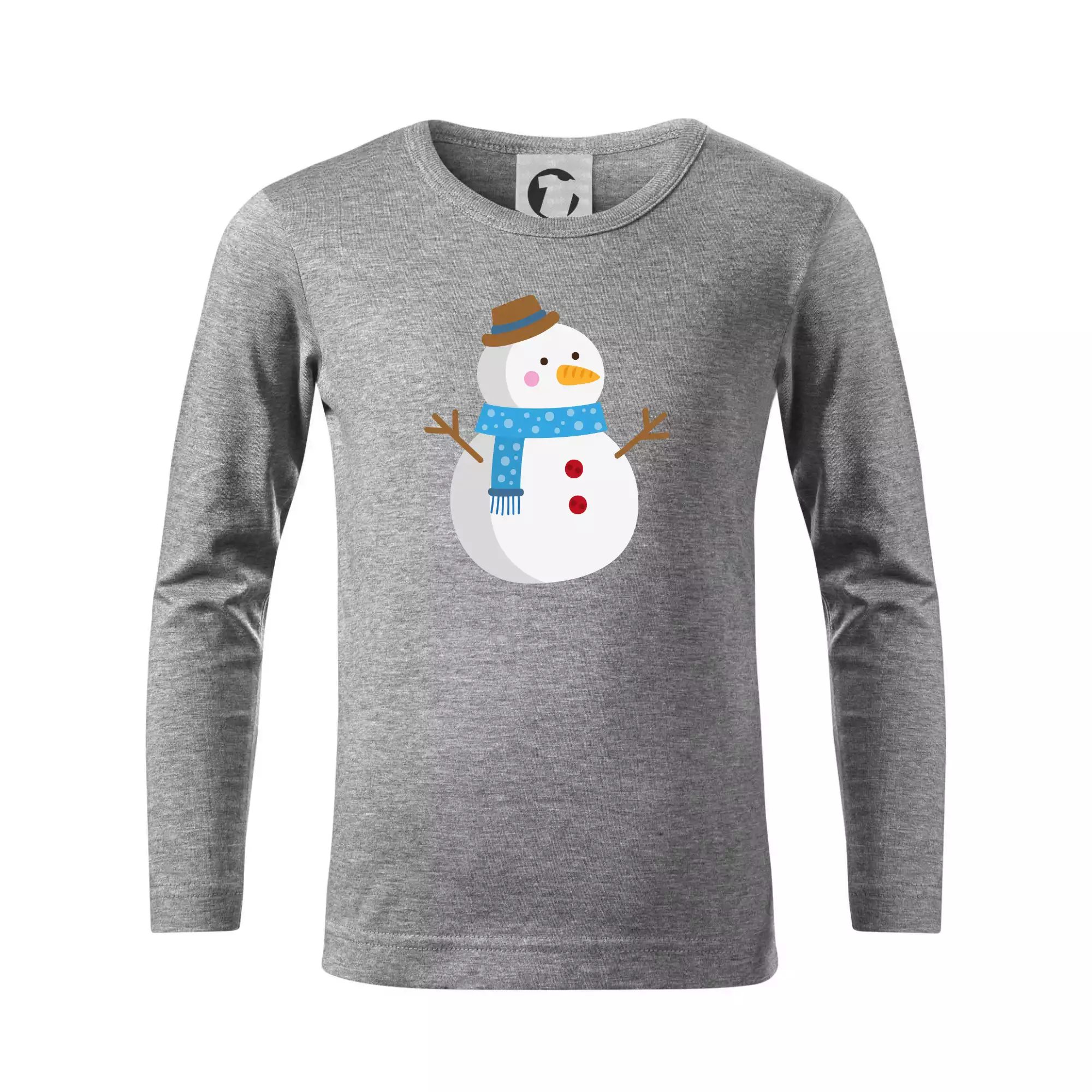 Sněhulák se šálou