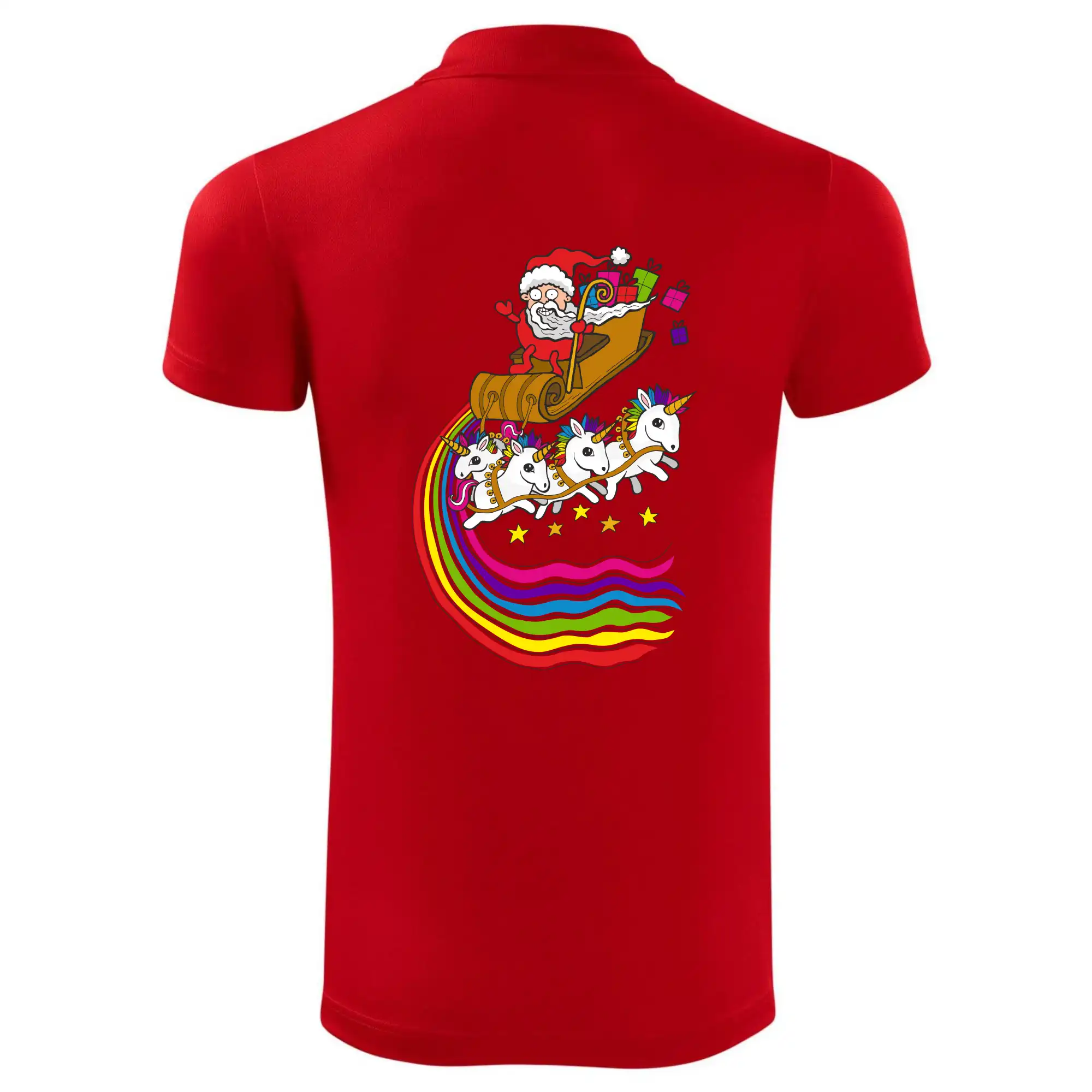 Santa a jednorožci (Pecka design)