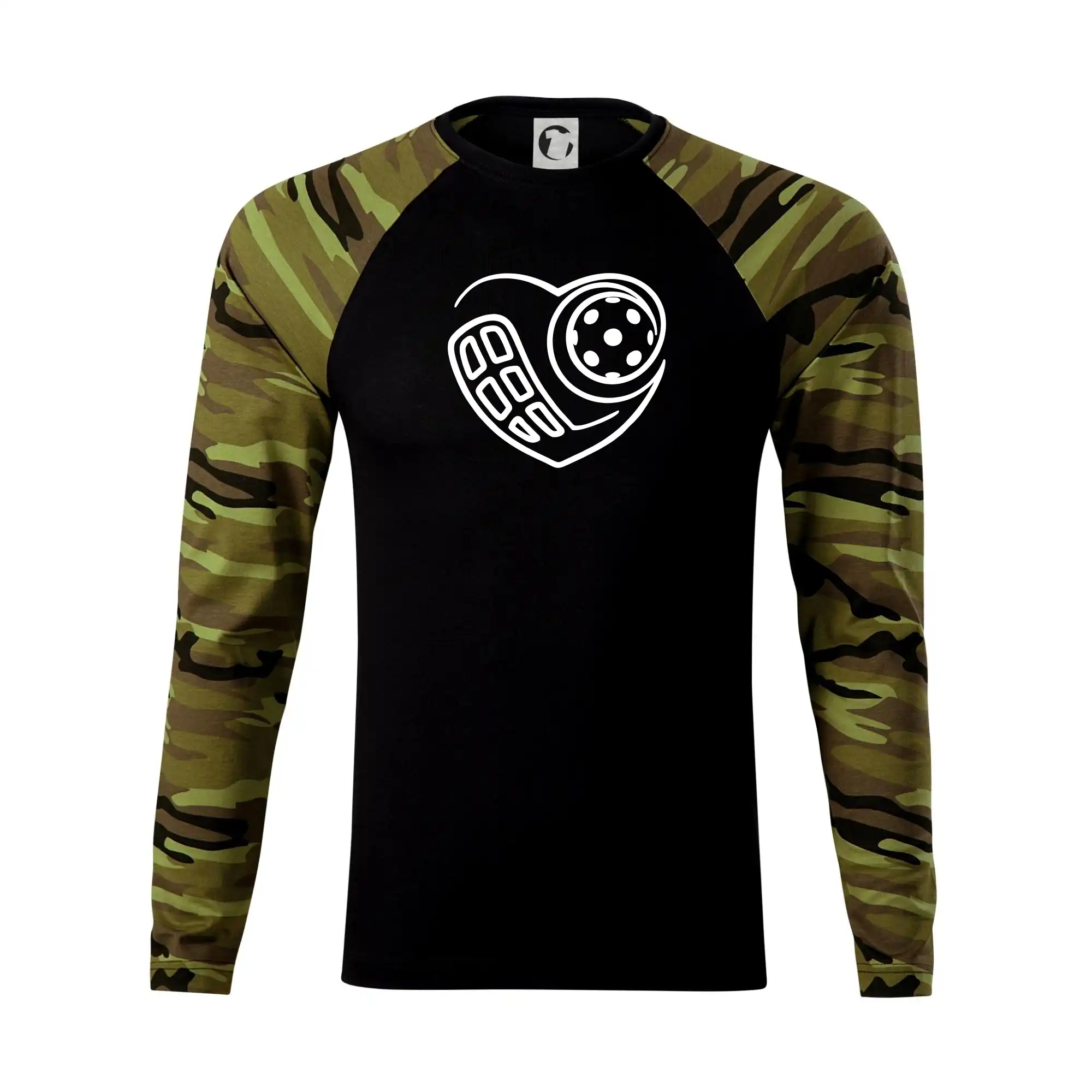 Florbalové tričká - Florbal love - Camouflage LS