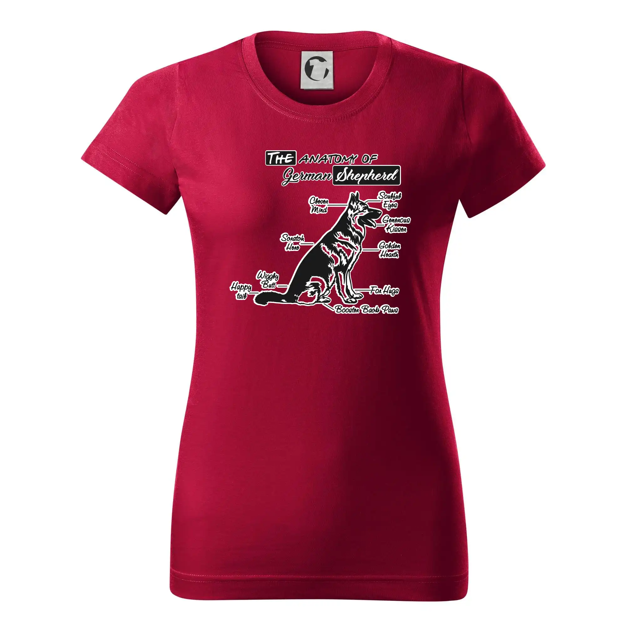 Německý ovčák - Anatomie