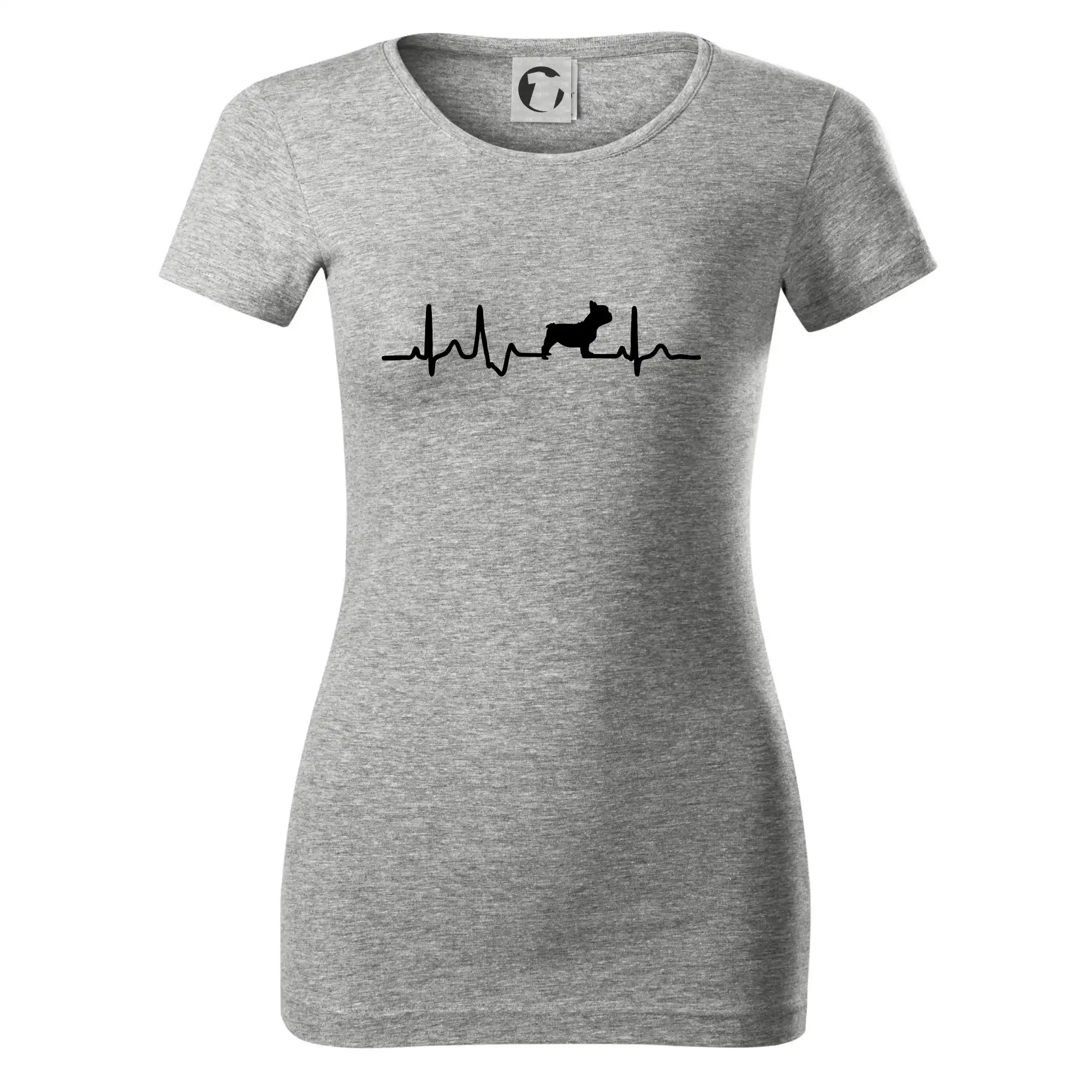 EKG Francouzský buldoček z boku