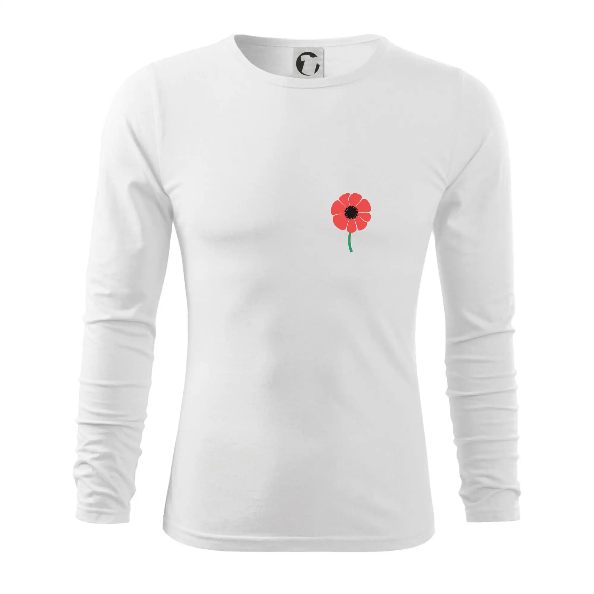 Vlčí mák ikonka na prsu