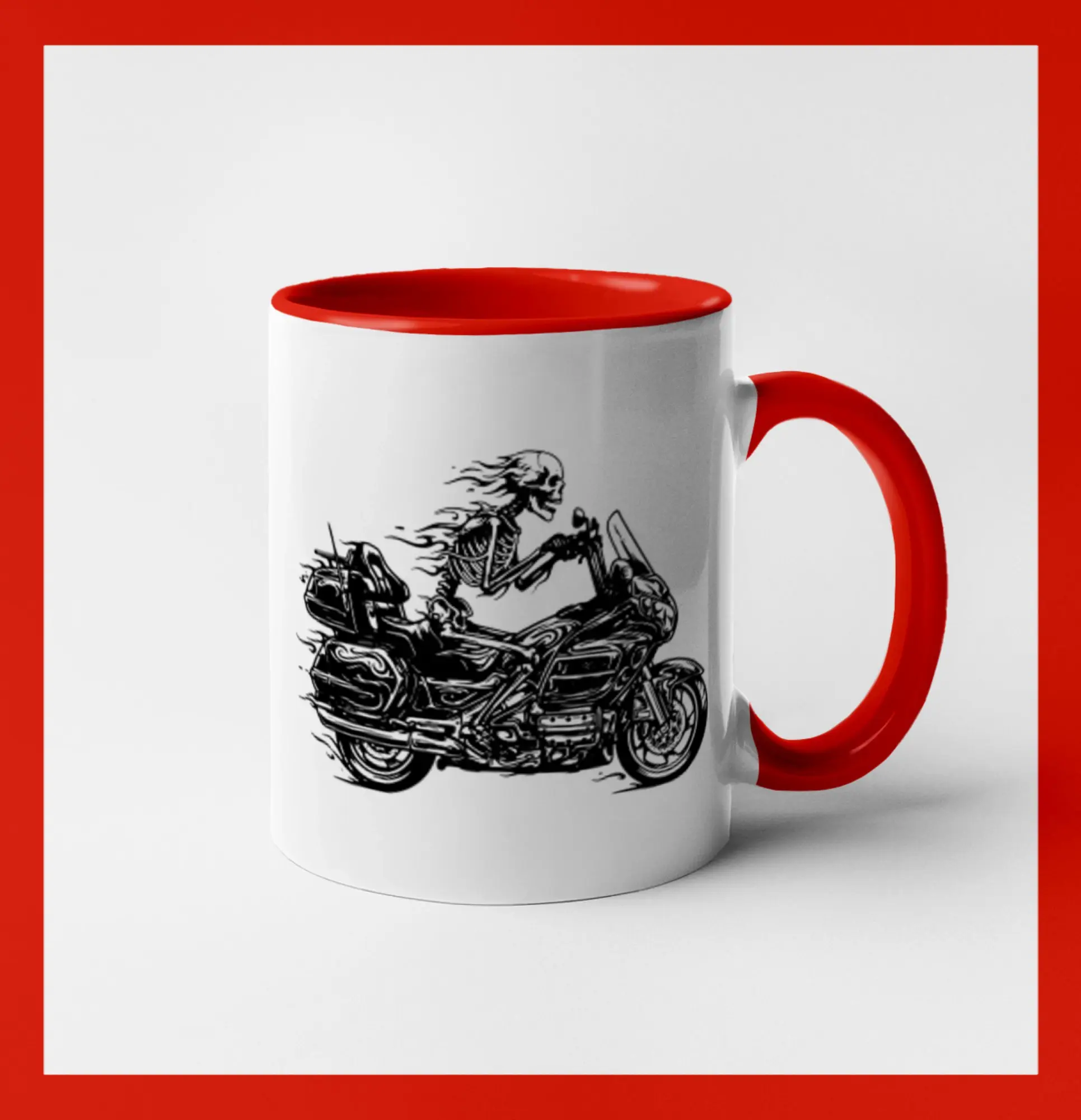 Cestovní motorka kostra