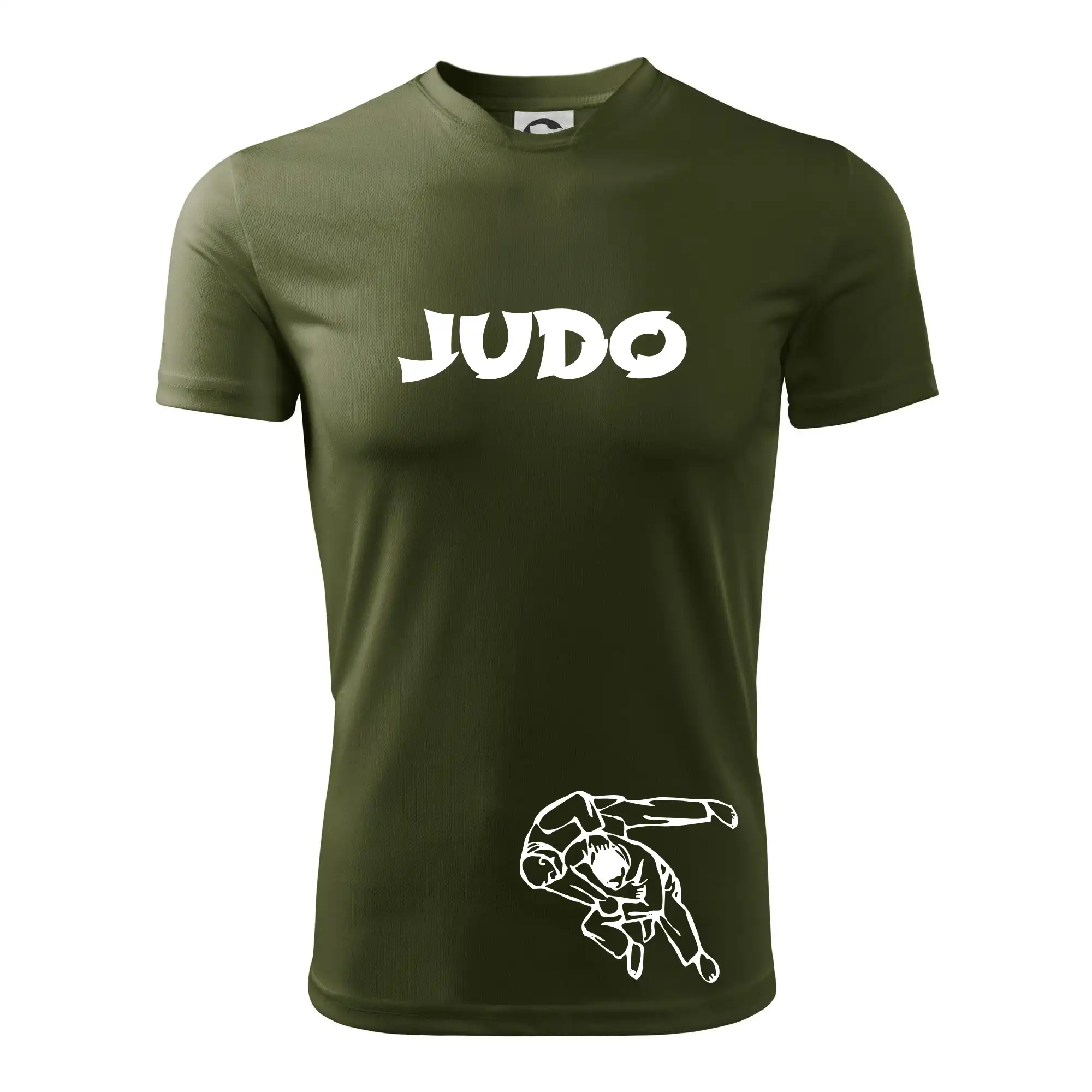 Judo nápis + postavy