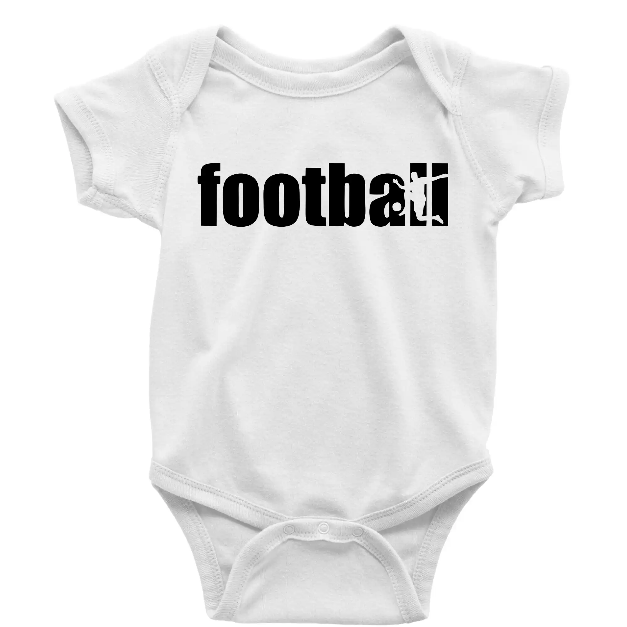 Tričká pre futbalistov - Football nápis - Body dojčenské s krátkym rukávom