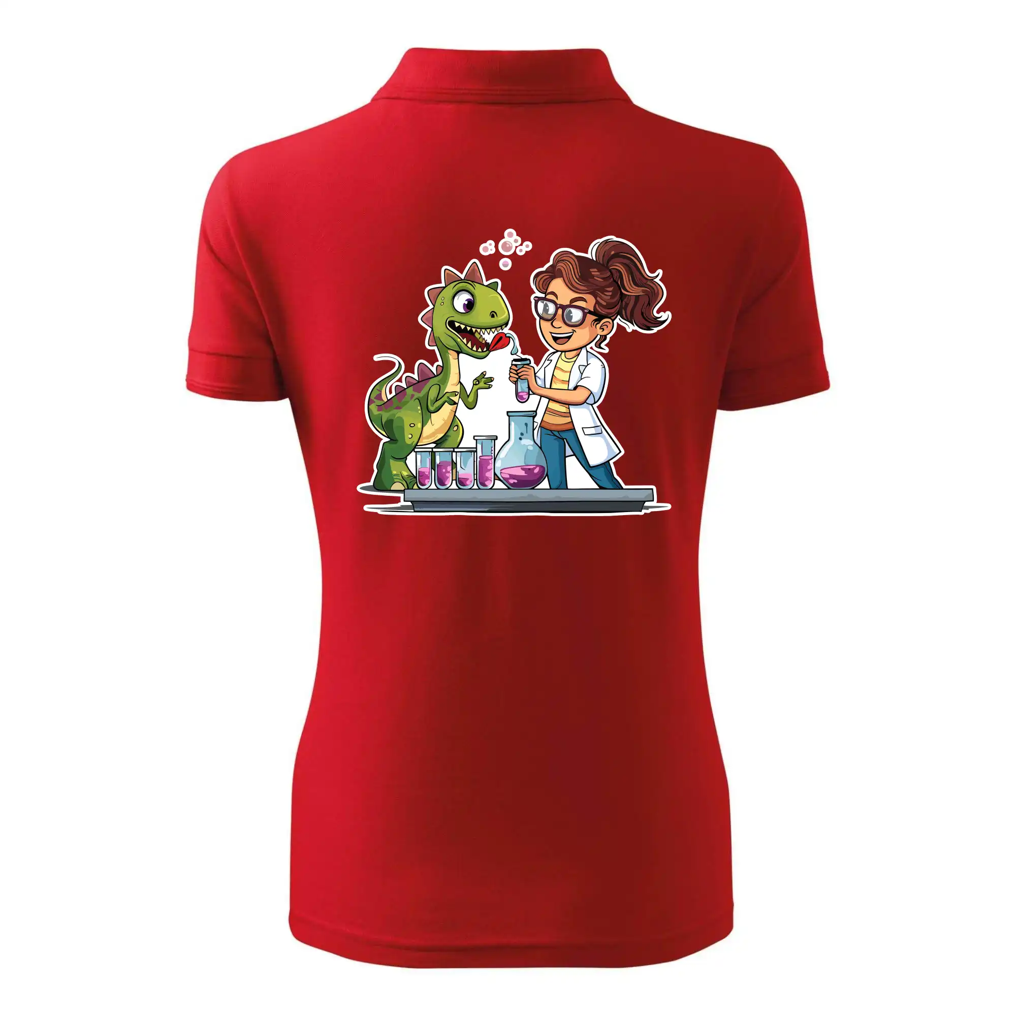 Chemik a dinosaurus - Holka