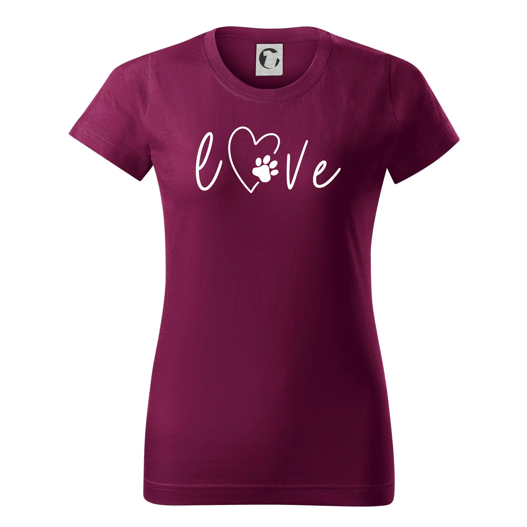 Love nápis zvíře