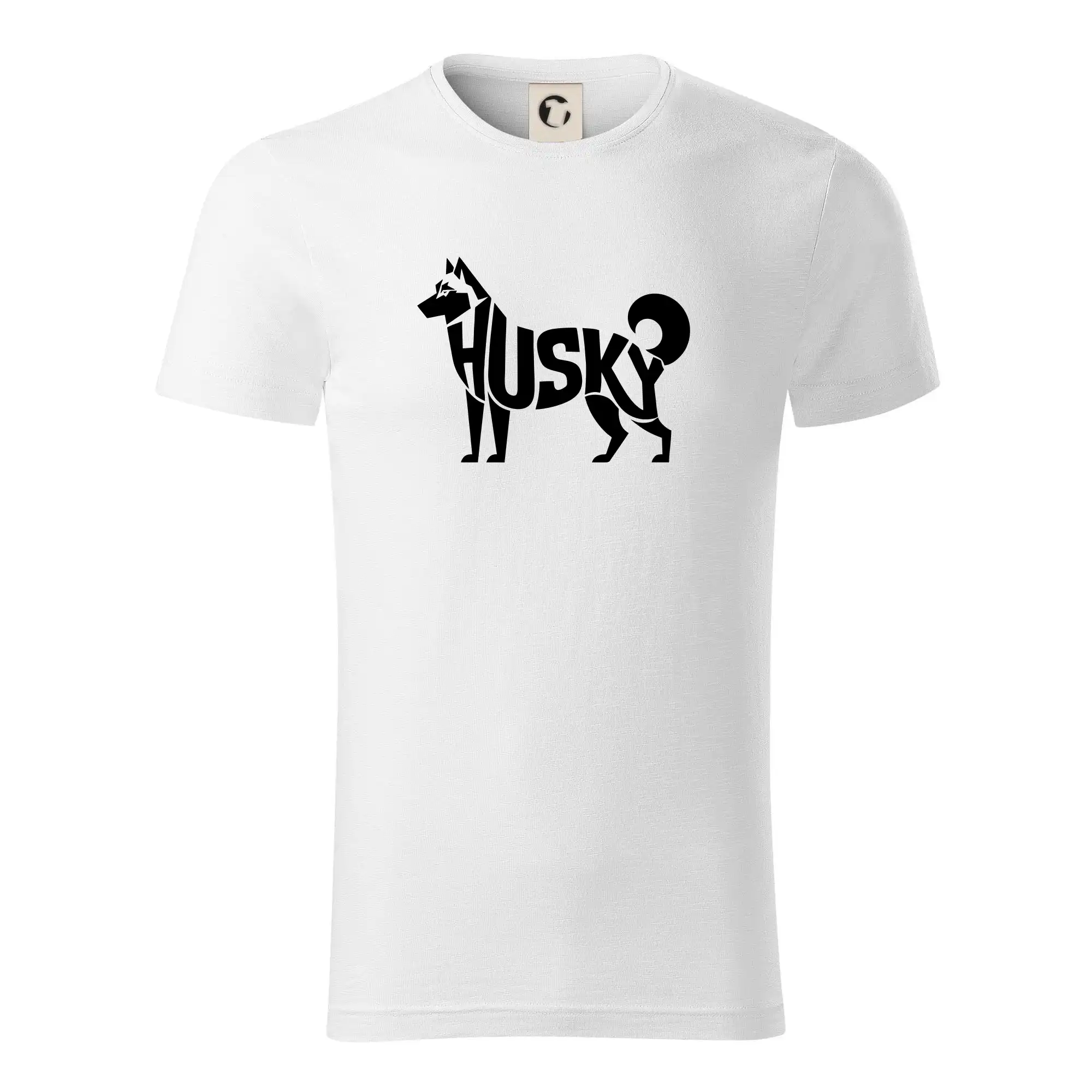 Husky nápis v těle