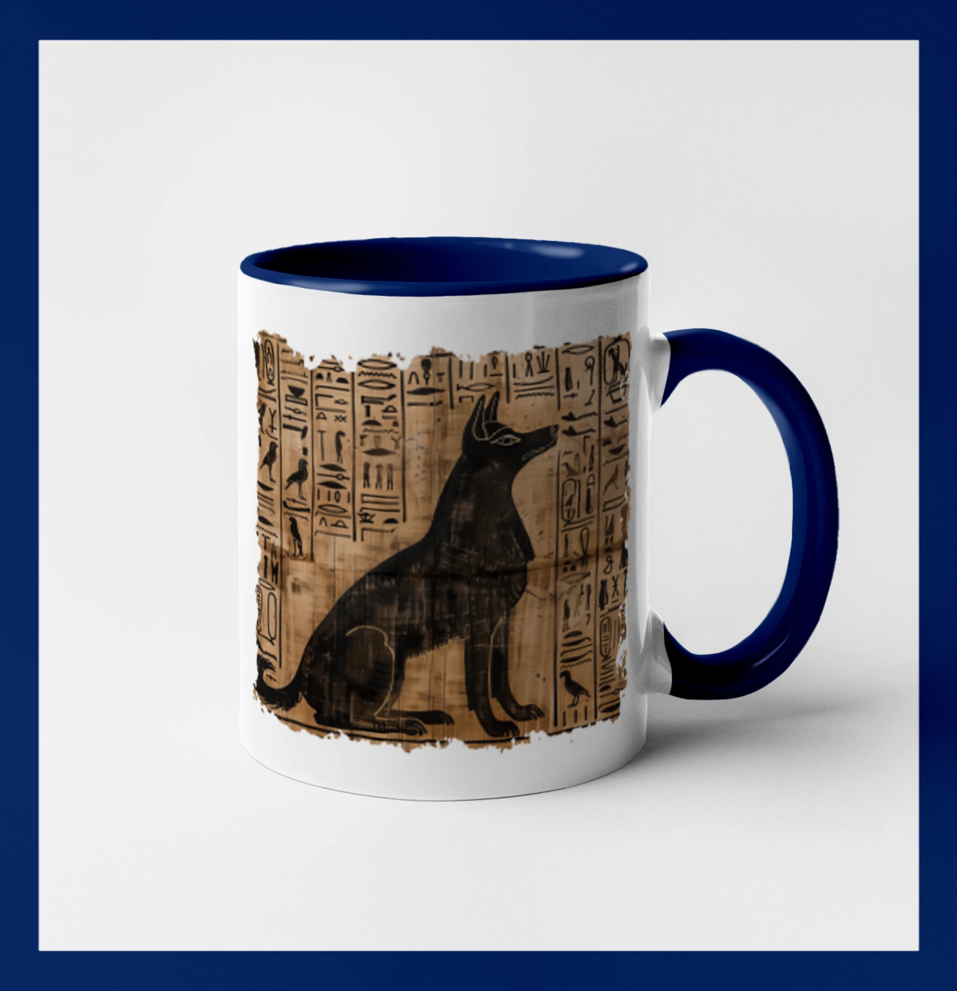 Egyptské hieroglyfy pes