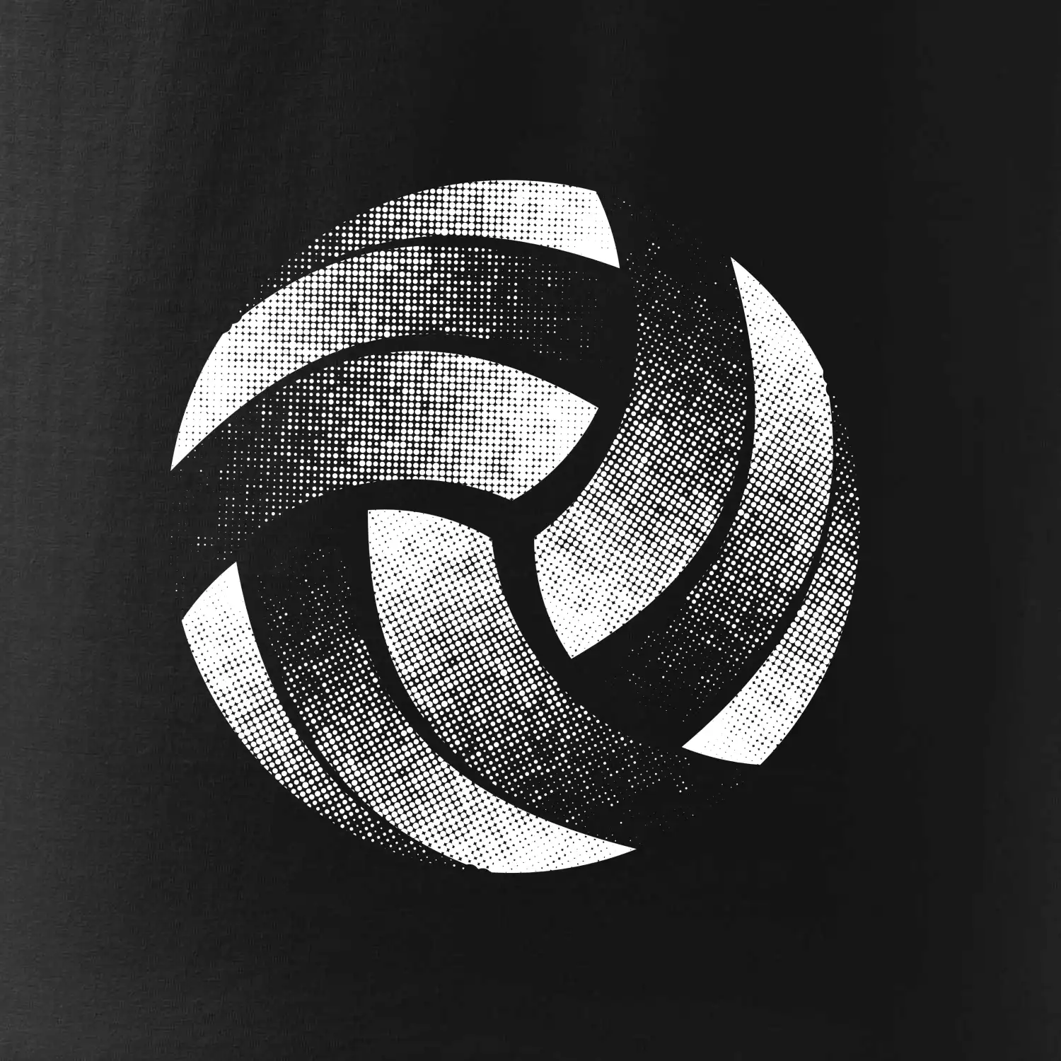 Volejbalový míč tiskový design