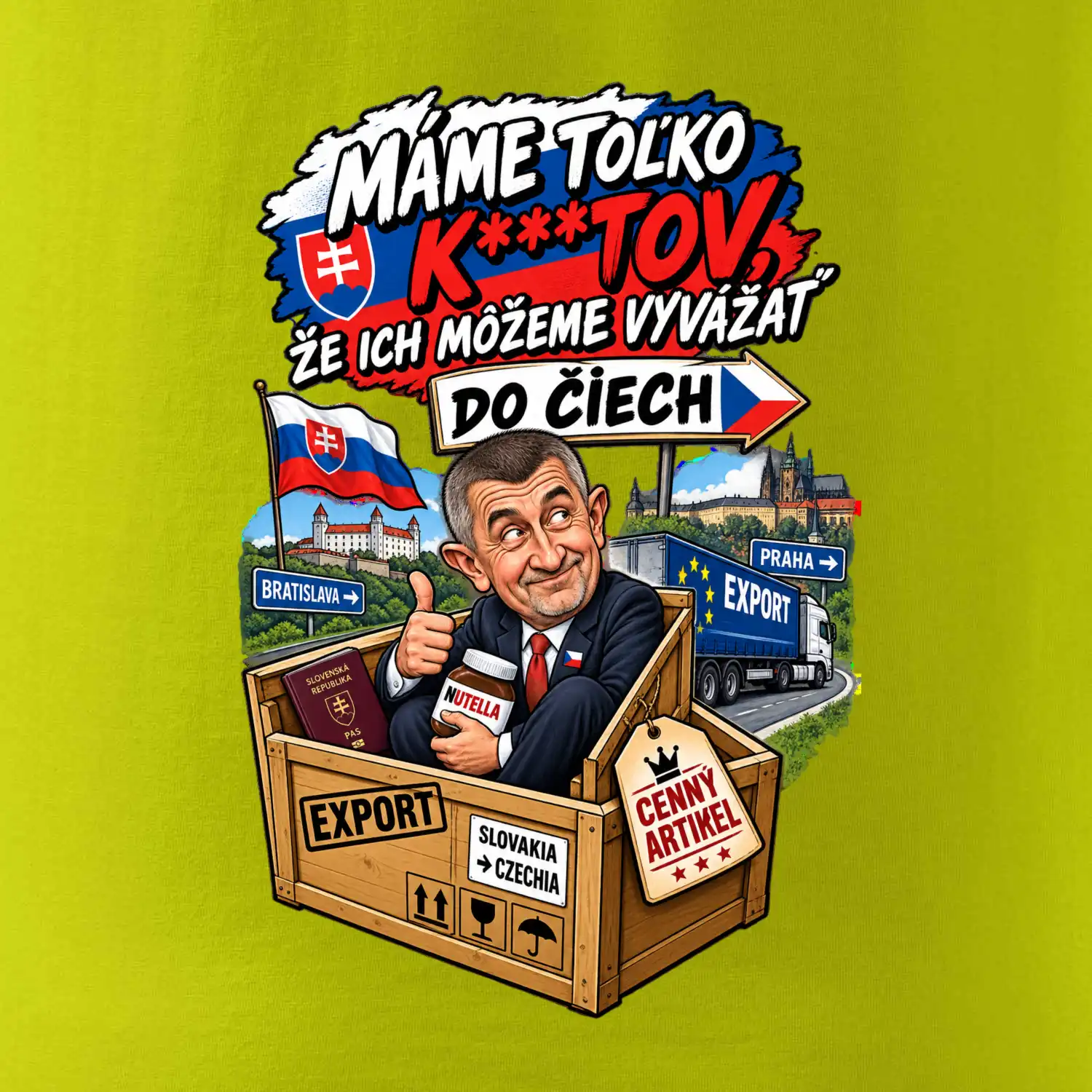 Máme toľko kktov, že ich môžeme vyvážať do Čiech