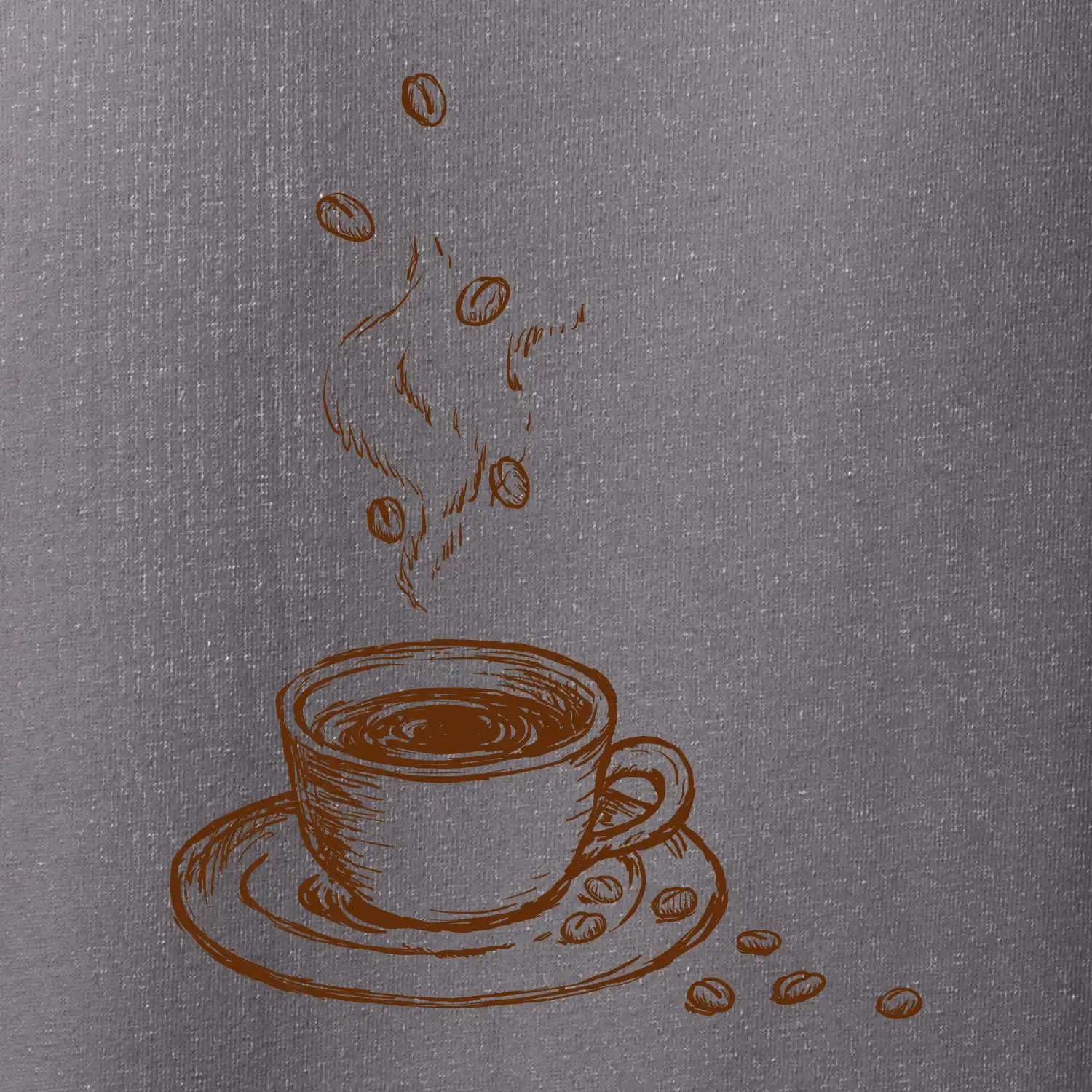 Hrnek plný čerstvé kávy