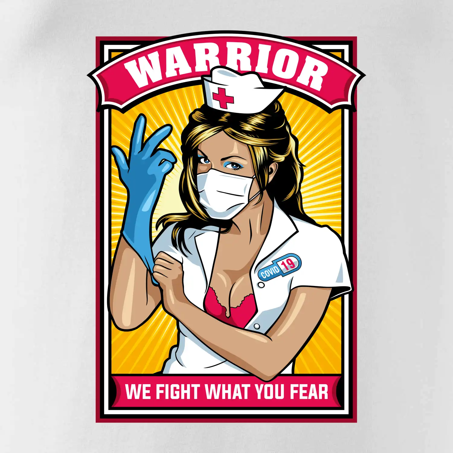 Corona Nurse warrior