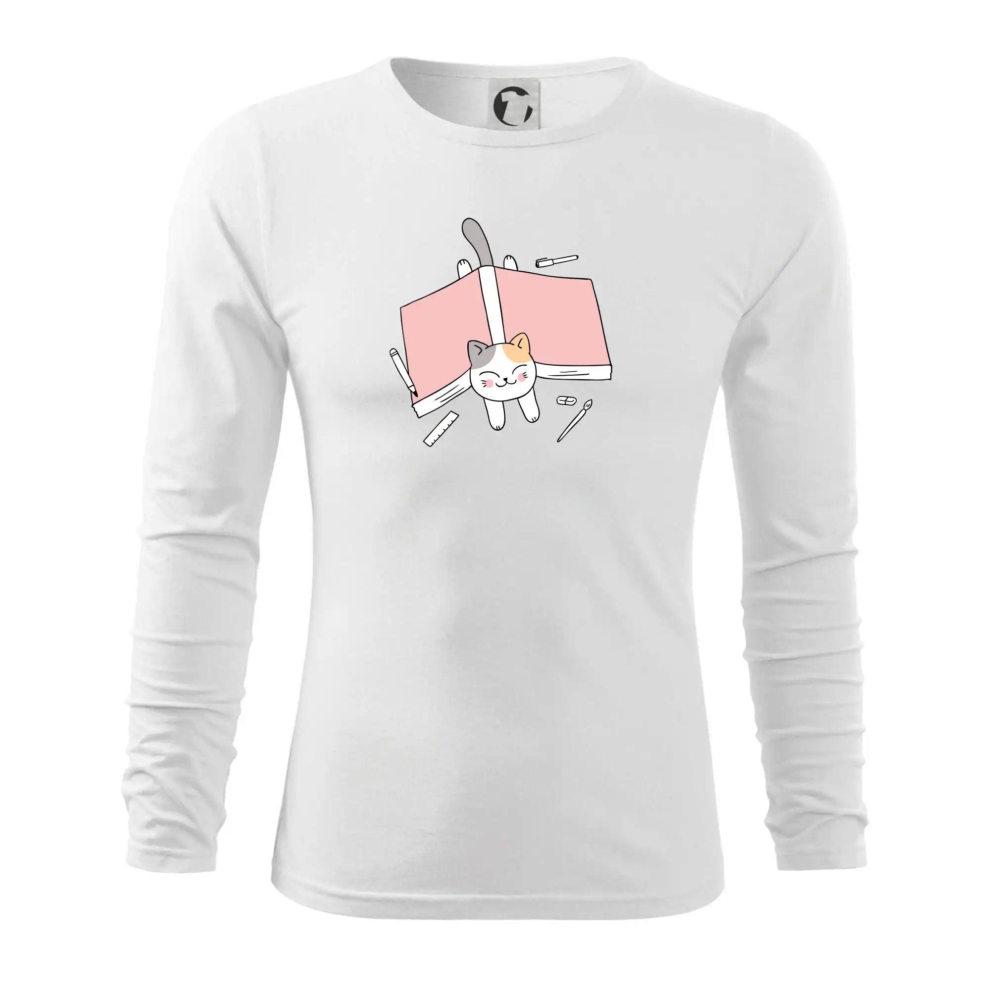 Učení na státnice kočka