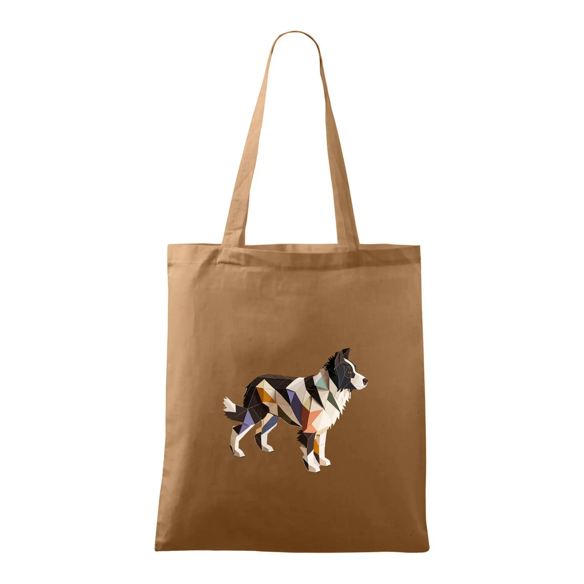 Border colie slepená z papíru