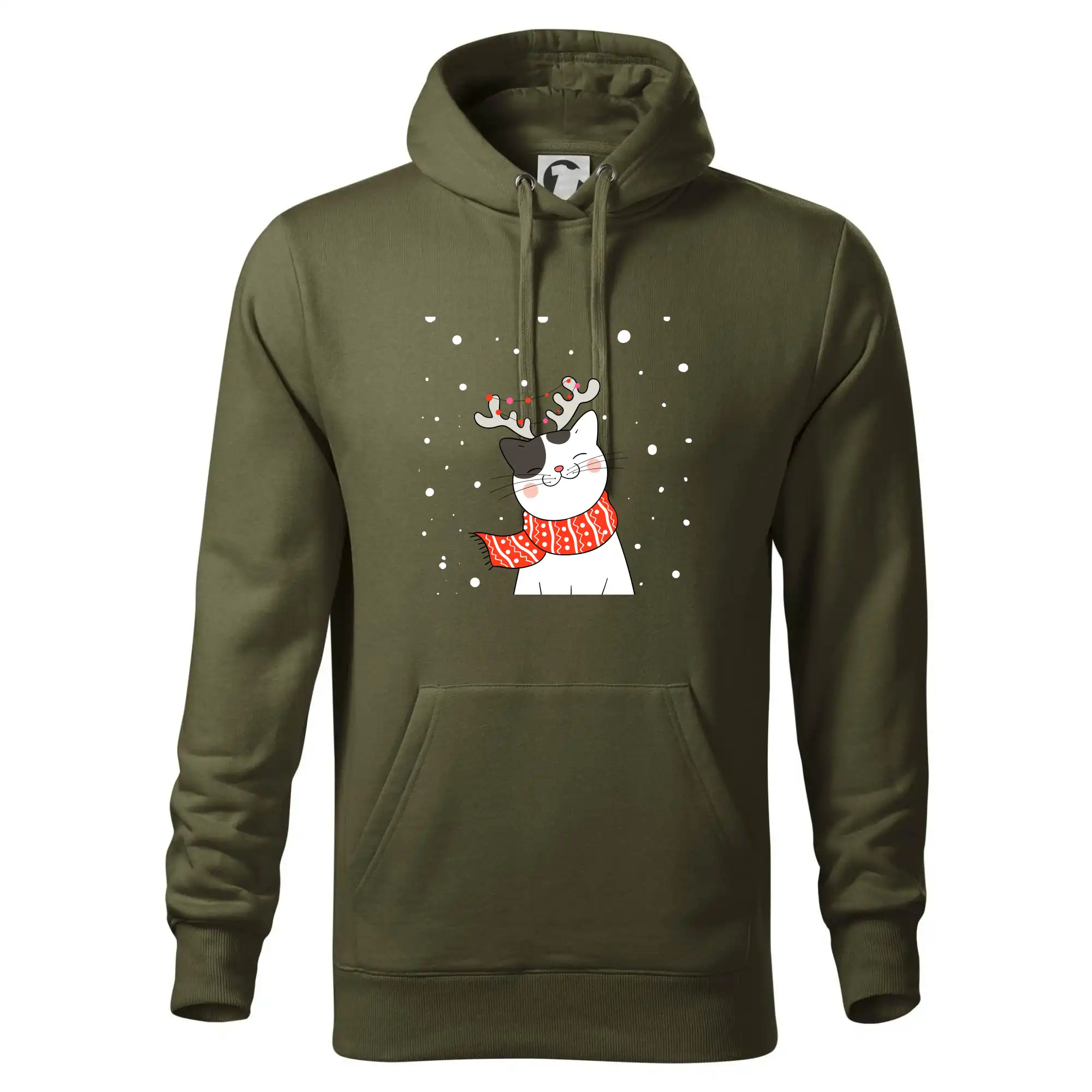 Kočka se sobími rohy