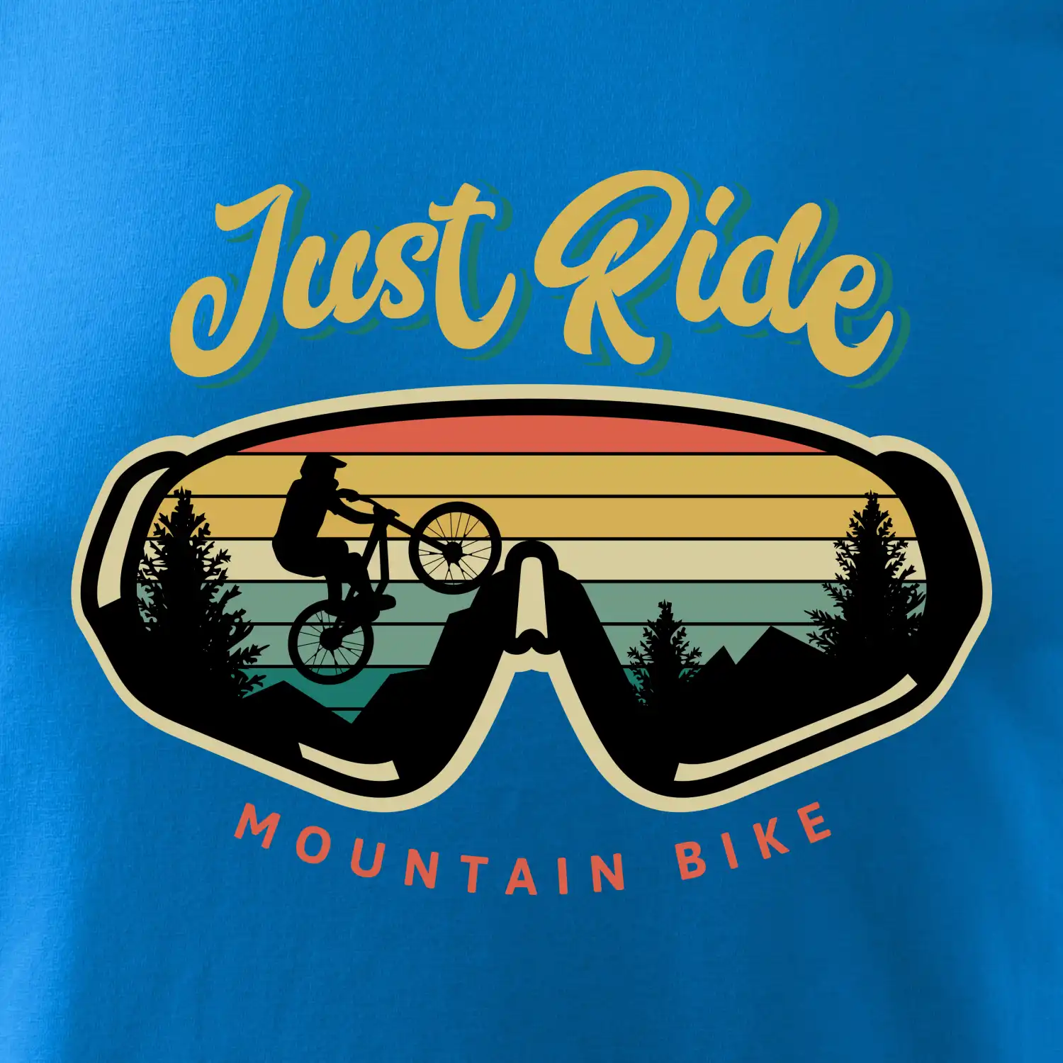 Just ride mountain bike