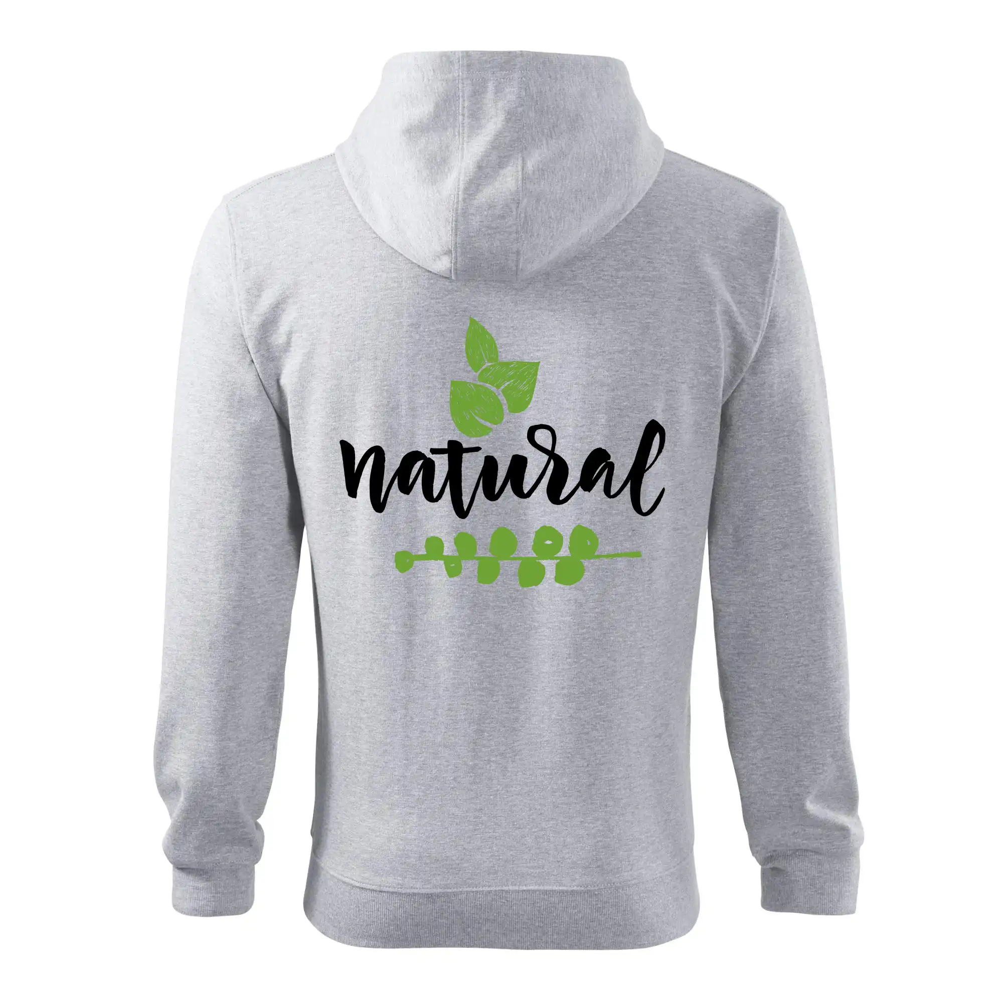 Natural - nápis v listech