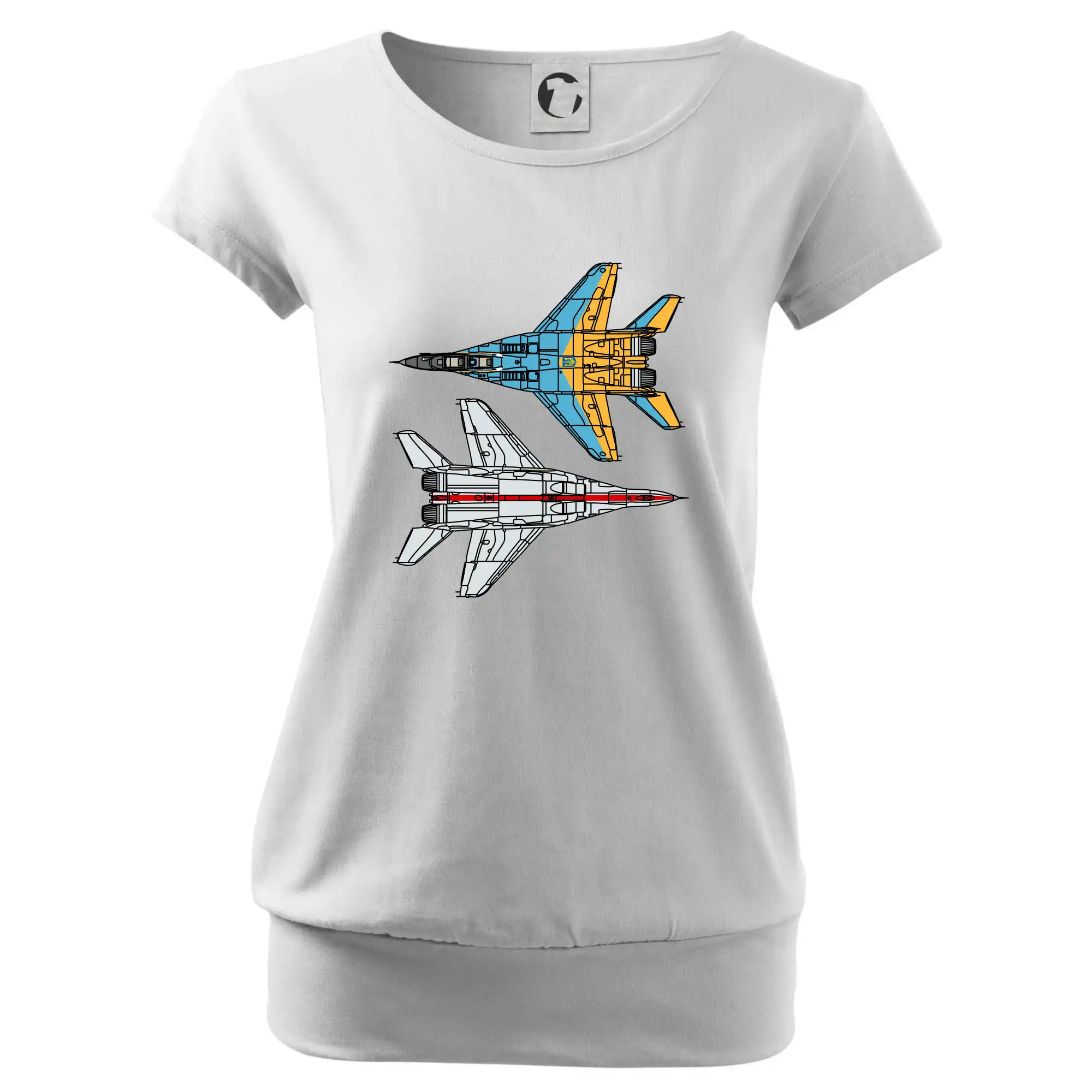 Mig 29 Fulcrum ze spoda a ze zhora