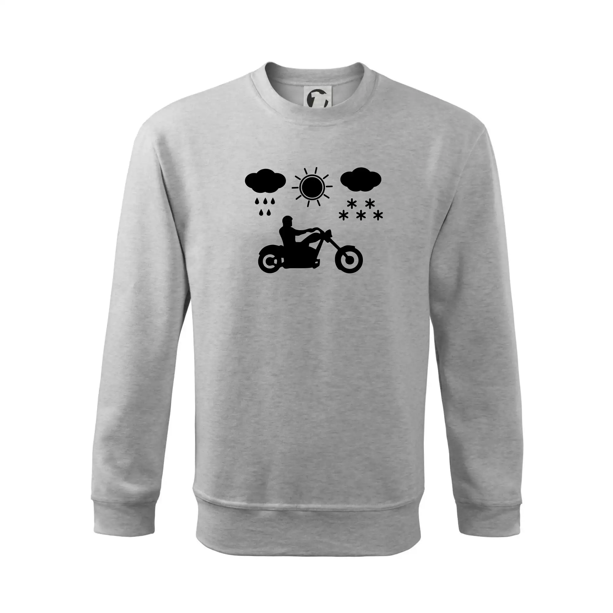 Motorkář za každého počasí - chopper