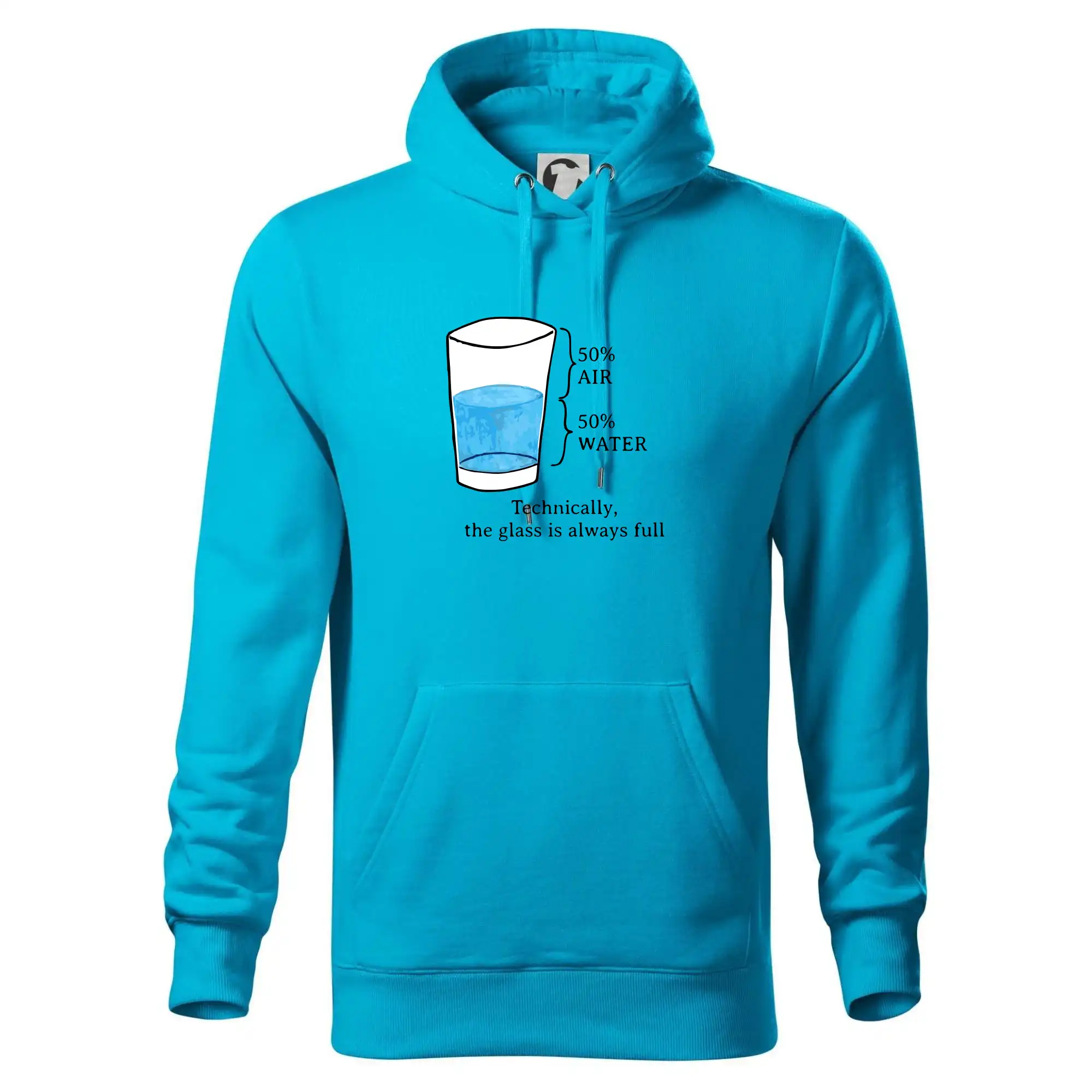 Technically, the glass is always full