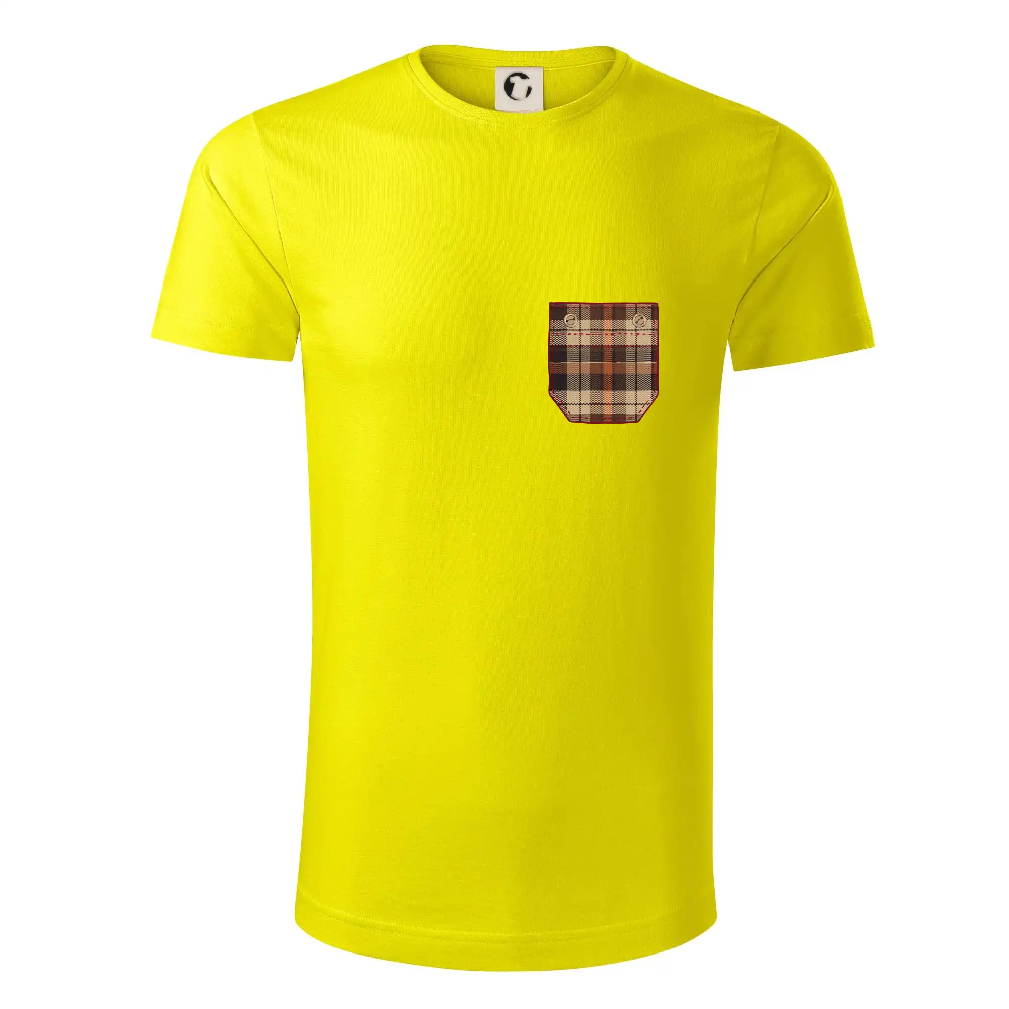 Flanelové triko hnědé