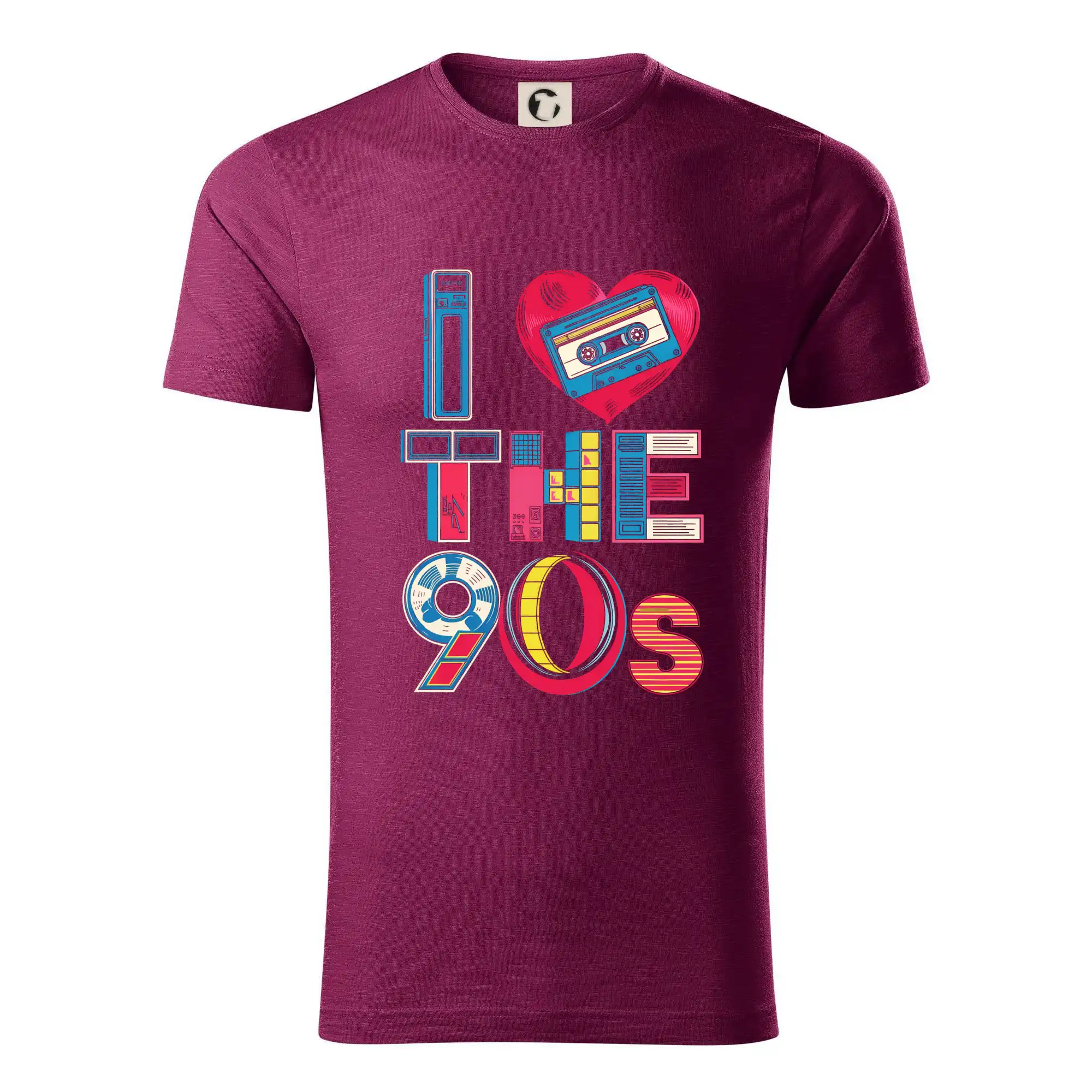 I love 90s - srdce a kazeta