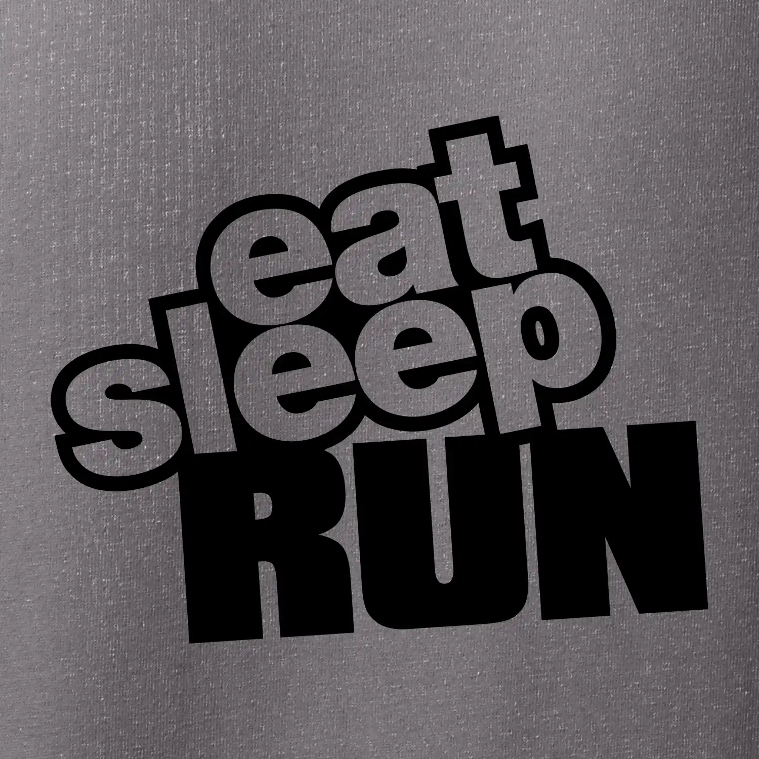 Eat sleep run velké