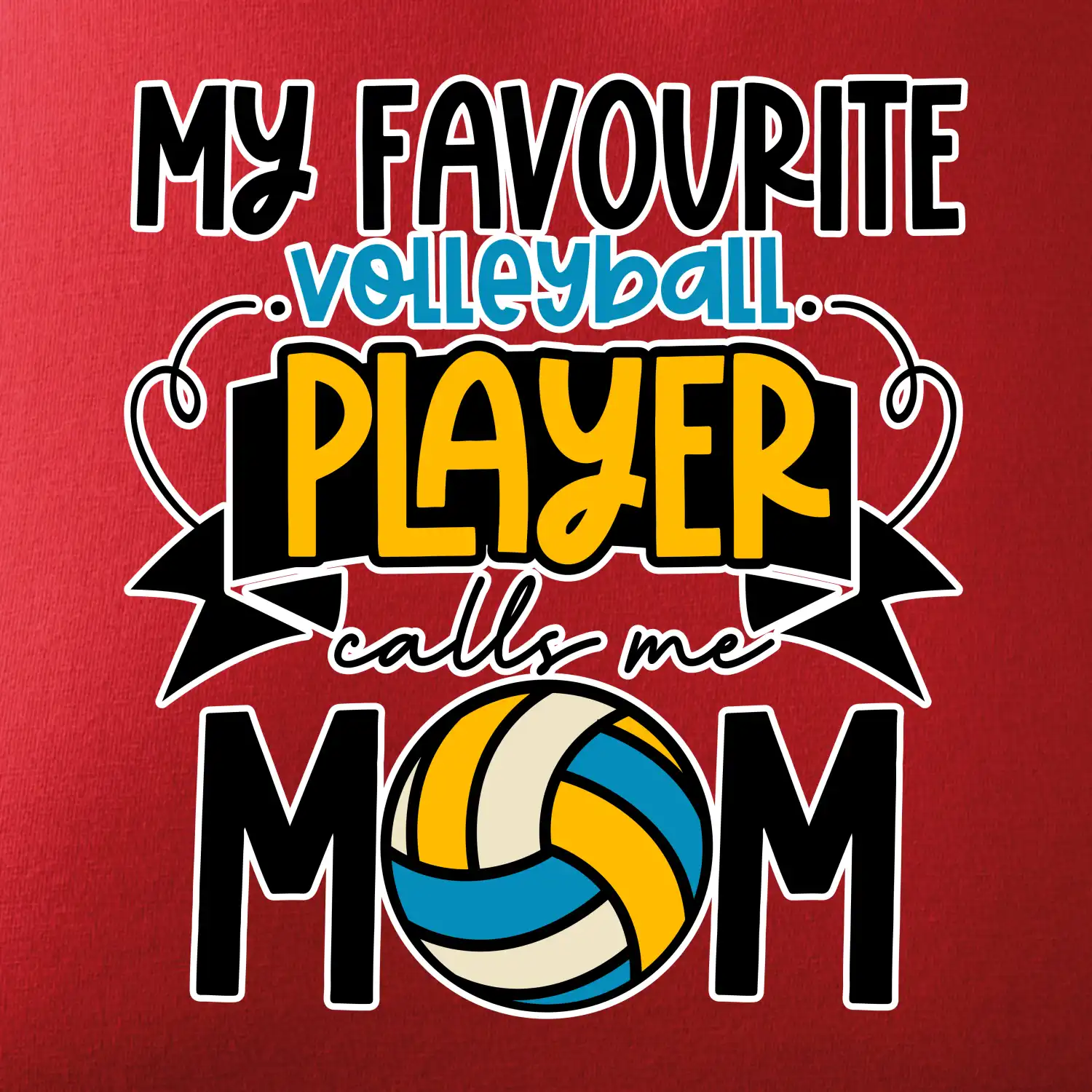 My favourite volleyball player calls me mom