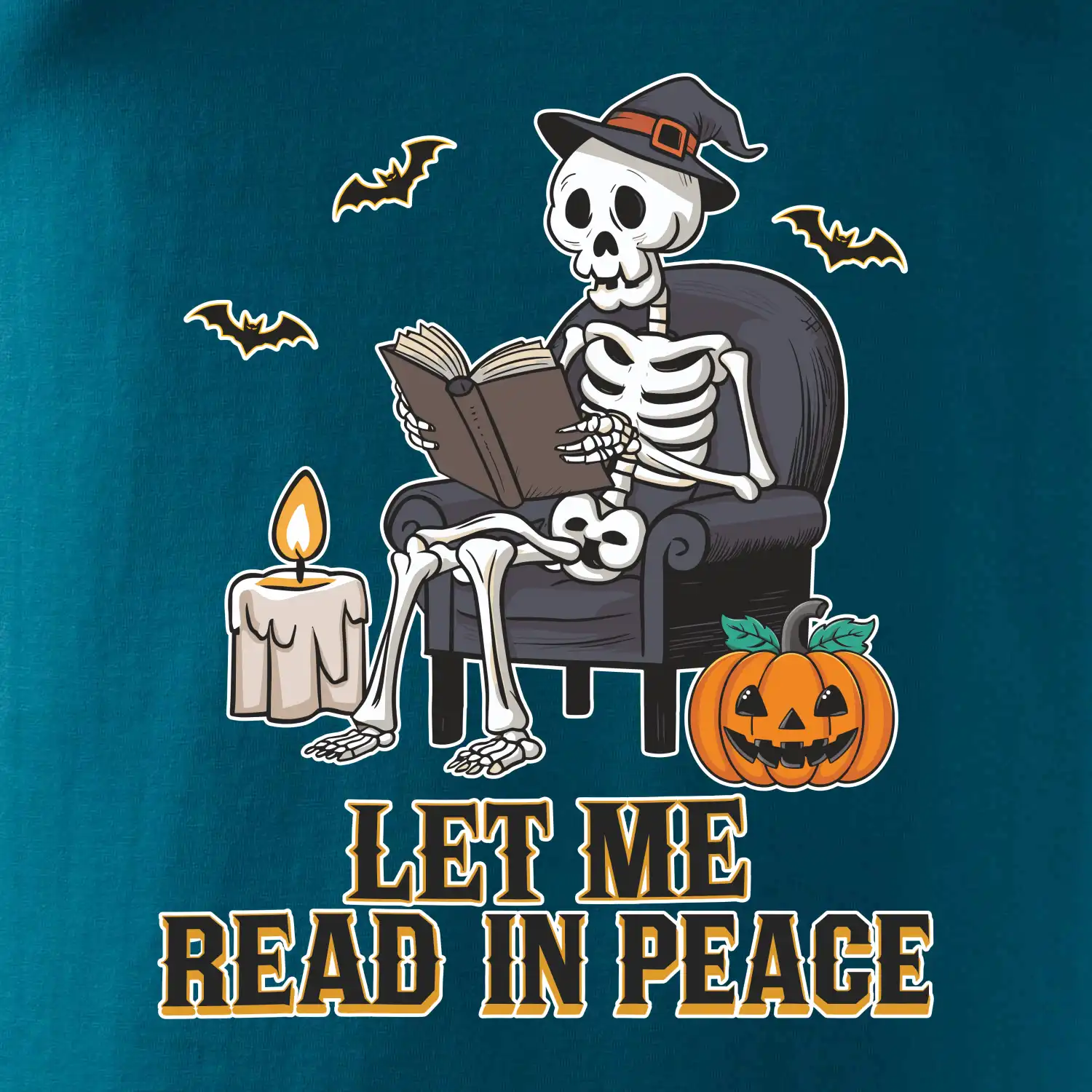Let me read in peace