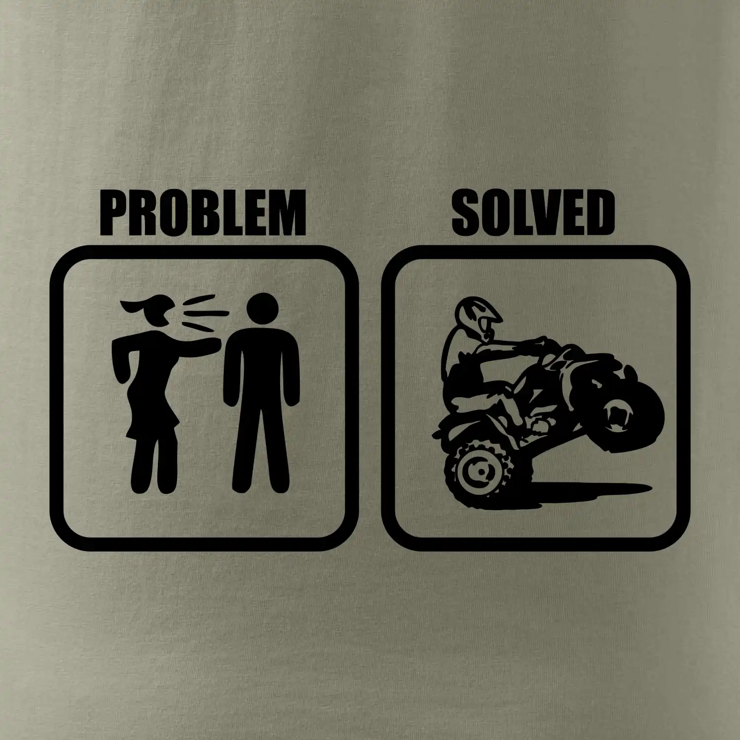 Problem quad / čtyřkolka