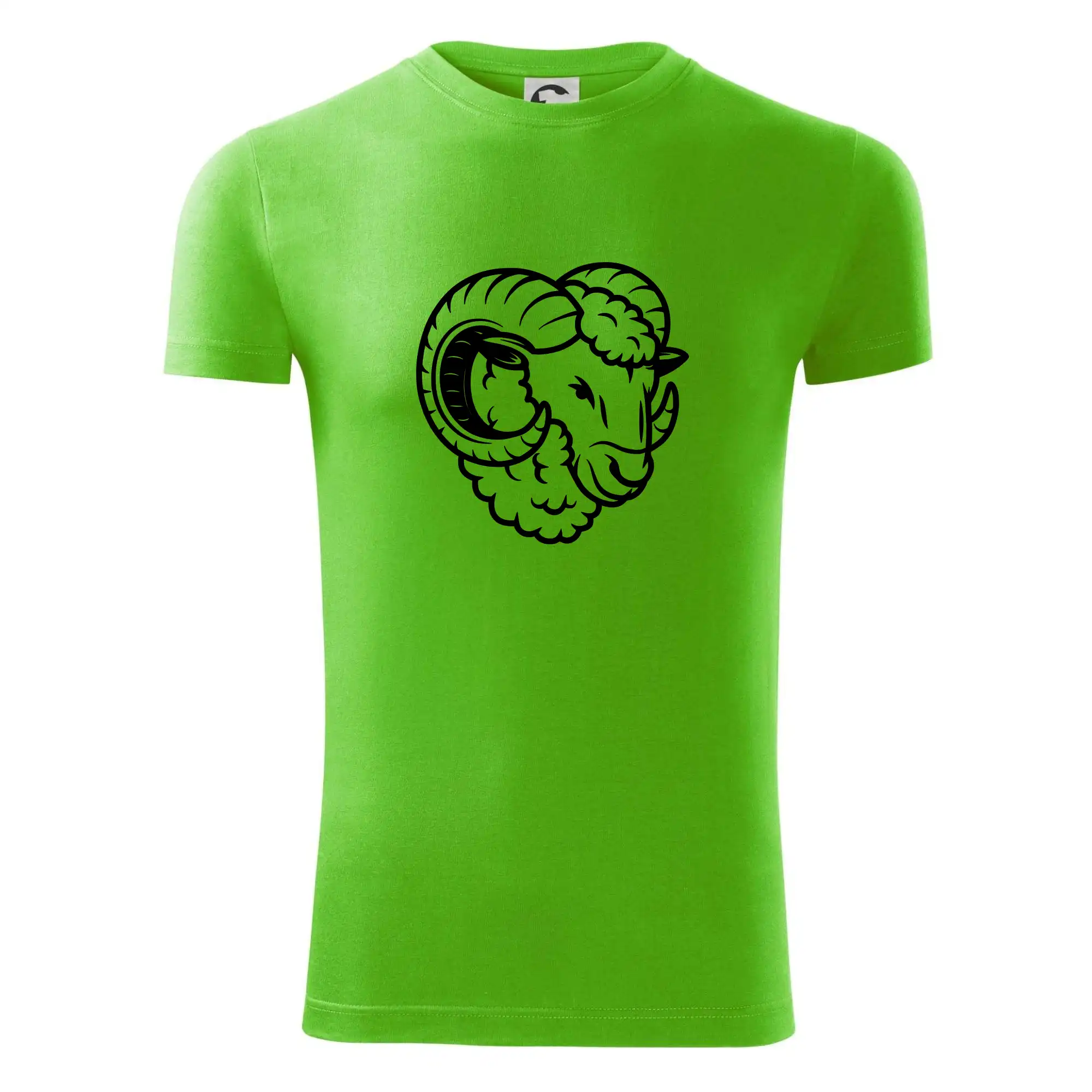 Bílá Hlava berana obrys