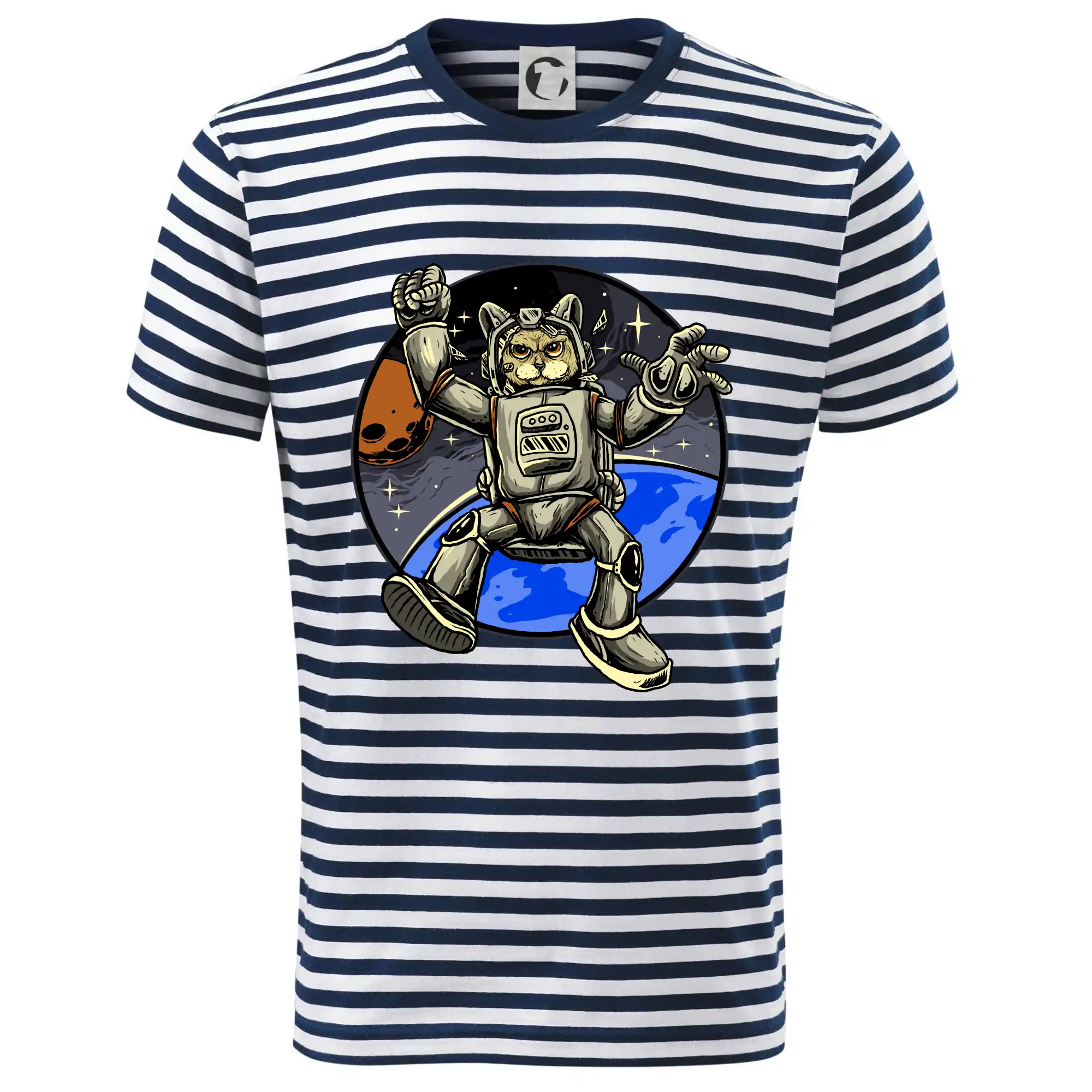 Vesmirne tričká - Mačacie astronaut - Dětské triko na vodu