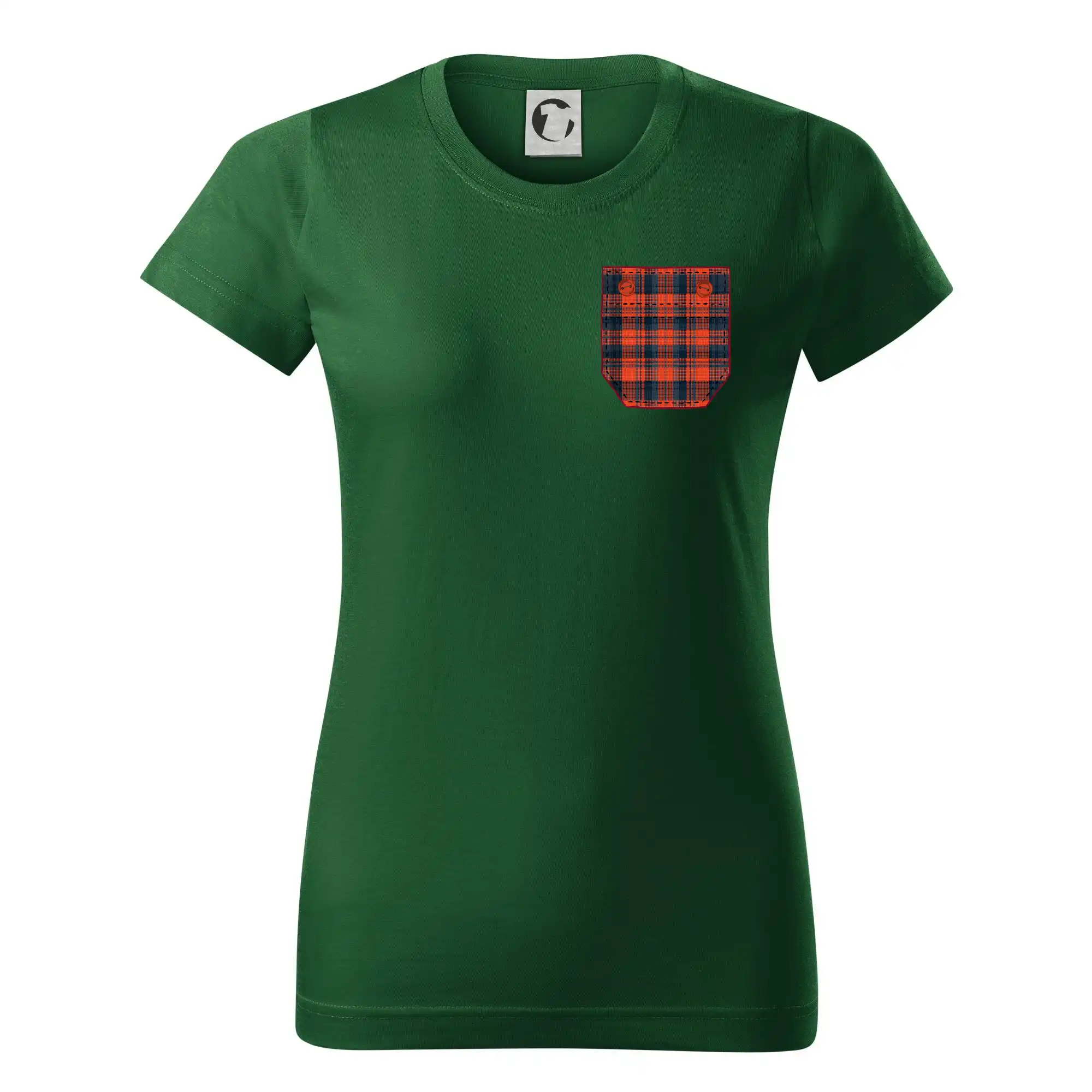 Flanelové triko červené