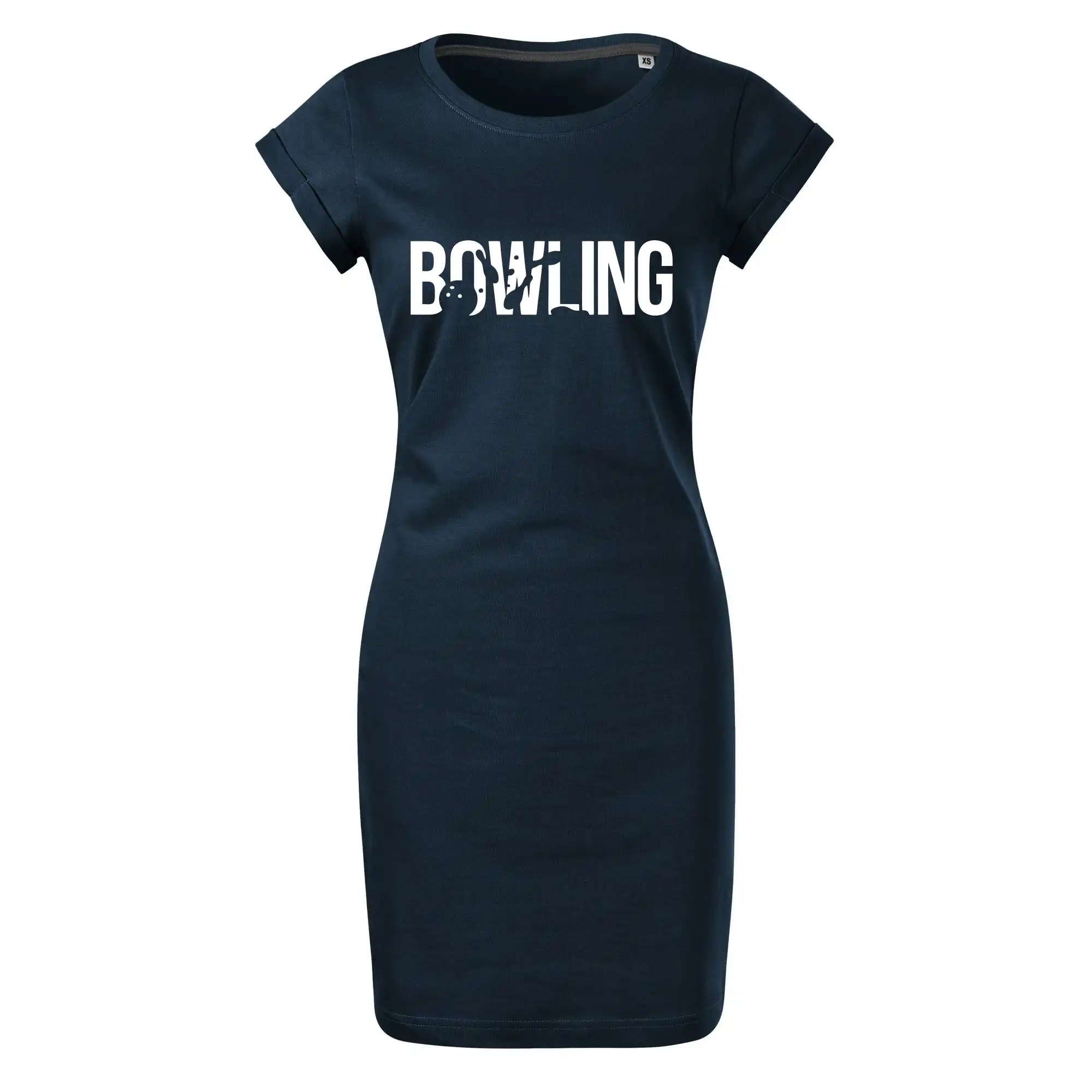 Bowling nápis kuželky