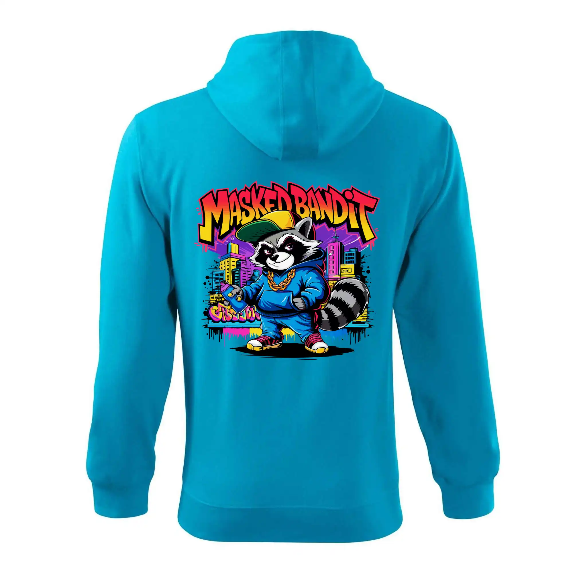 Mýval - masked bandit grafitti