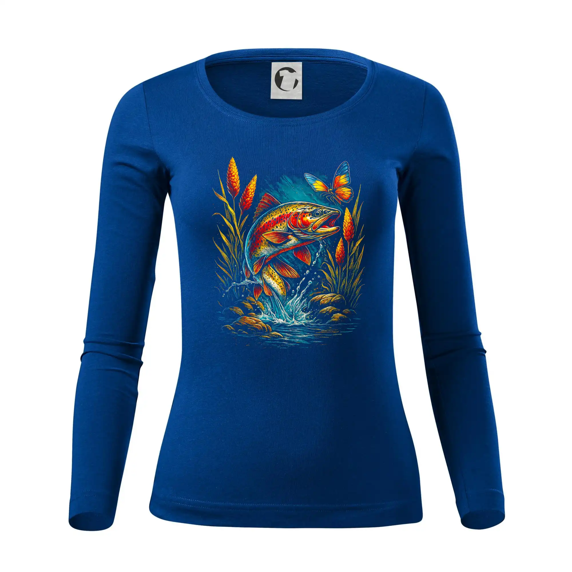 Obrázek pstruh a motýl