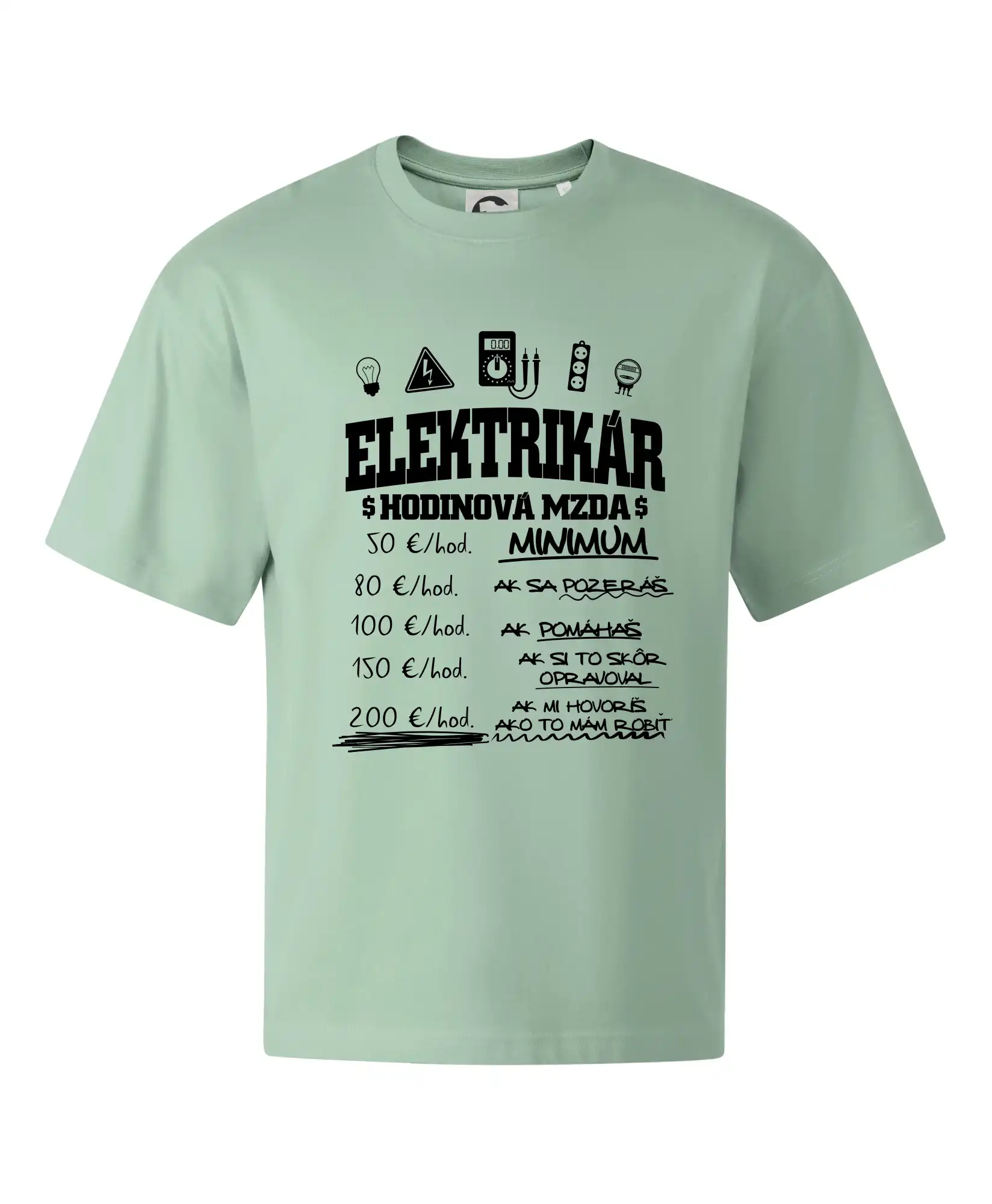 Hodinová mzda elektrikár SK