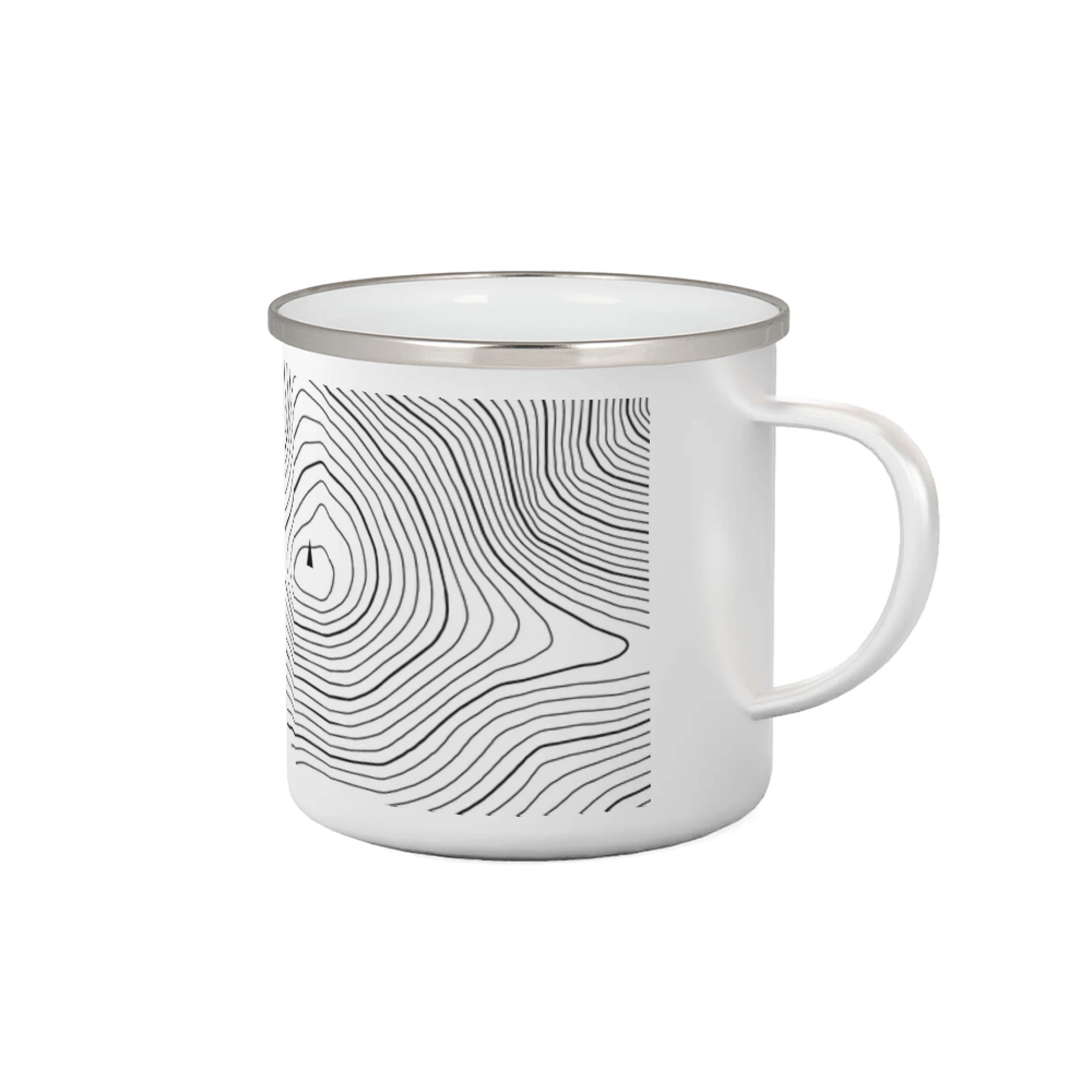 Praděd - vrstevnice v obdélníku