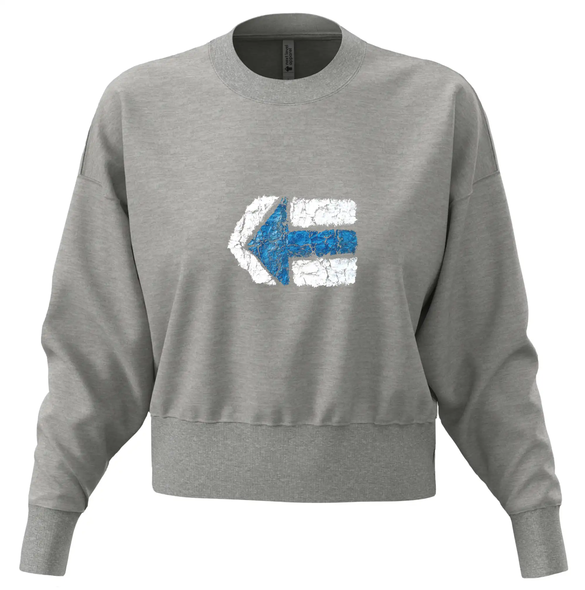 Párová turistická značka modrá