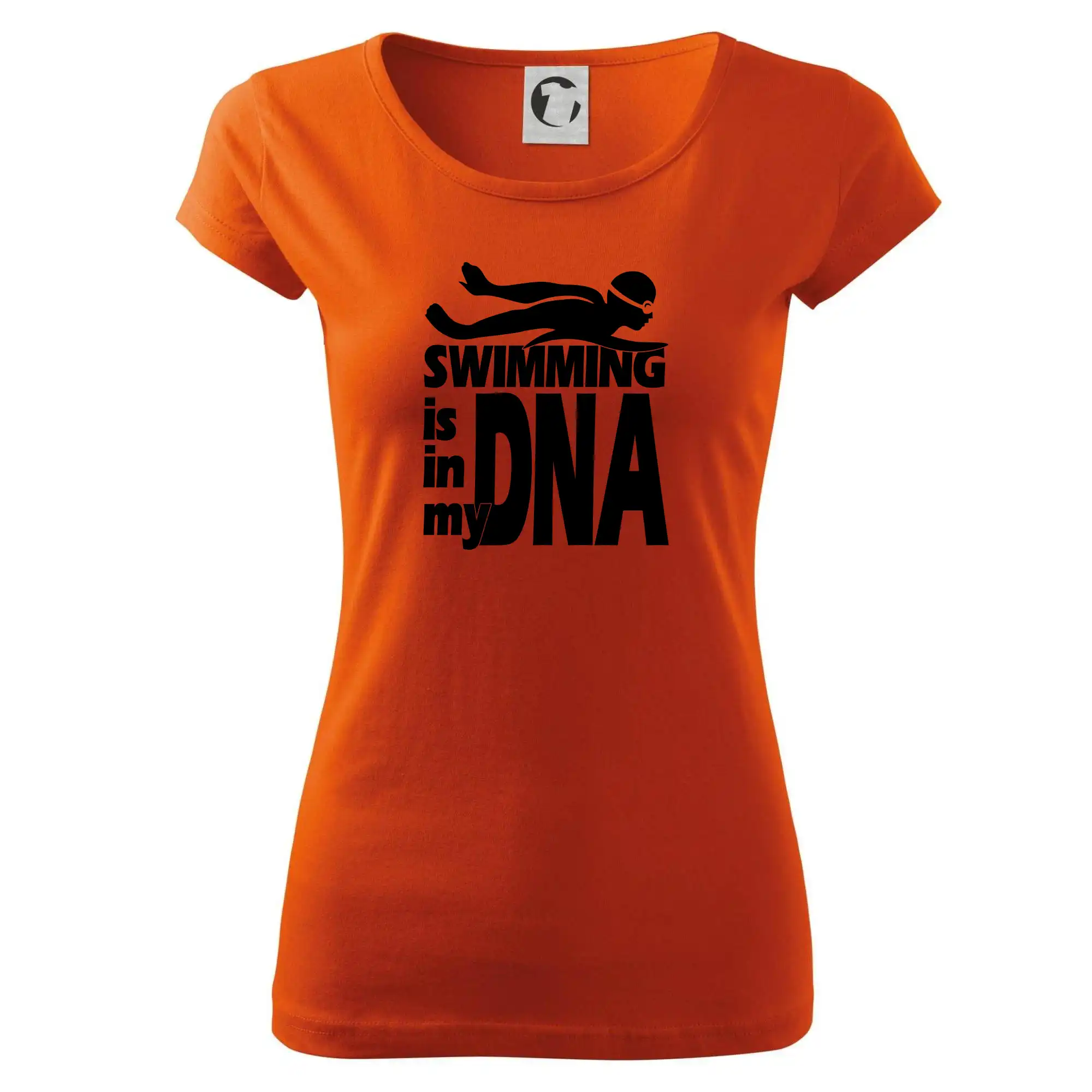 Ostatné športy - Swimming is in my DNA - Dámske tričko Pure
