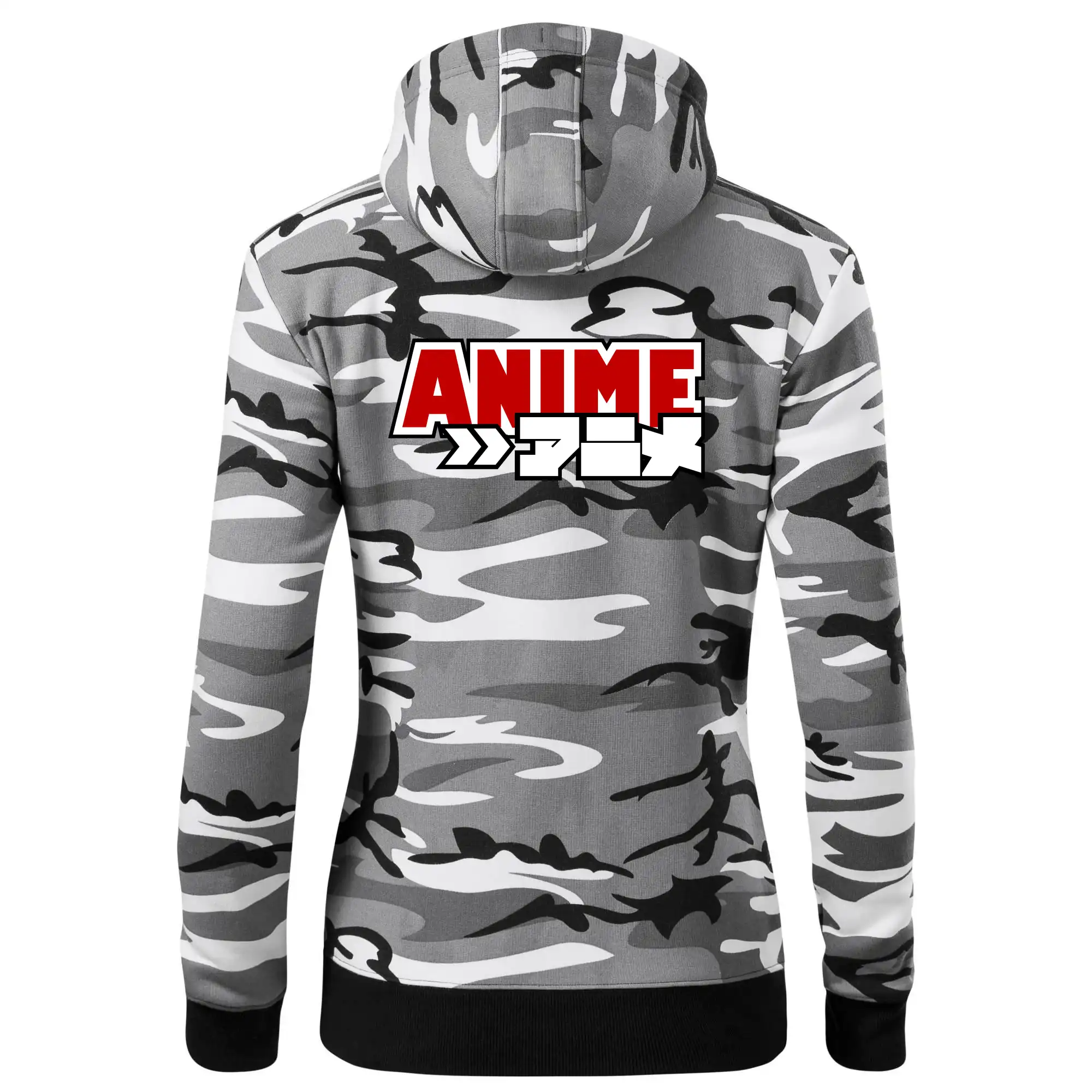 Anime nápis červený