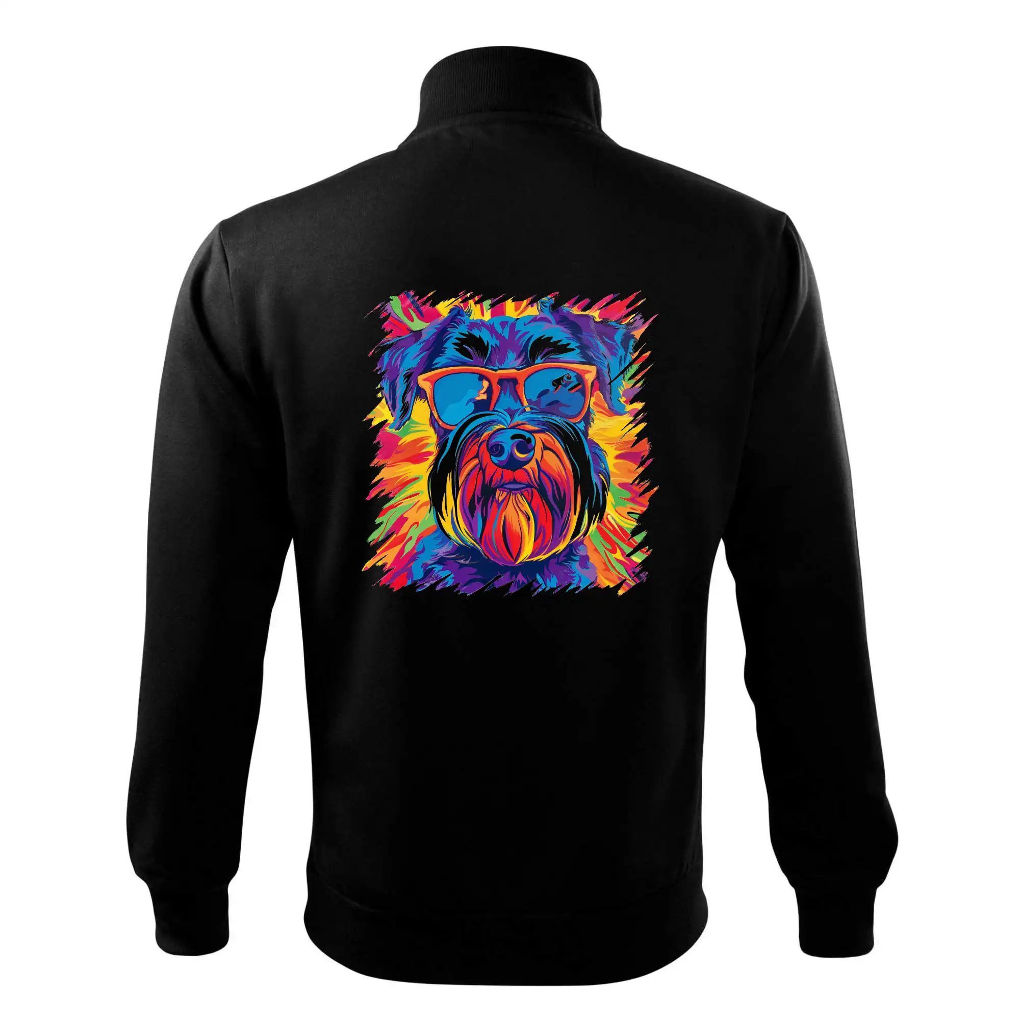 Knírač barevný styl 70s