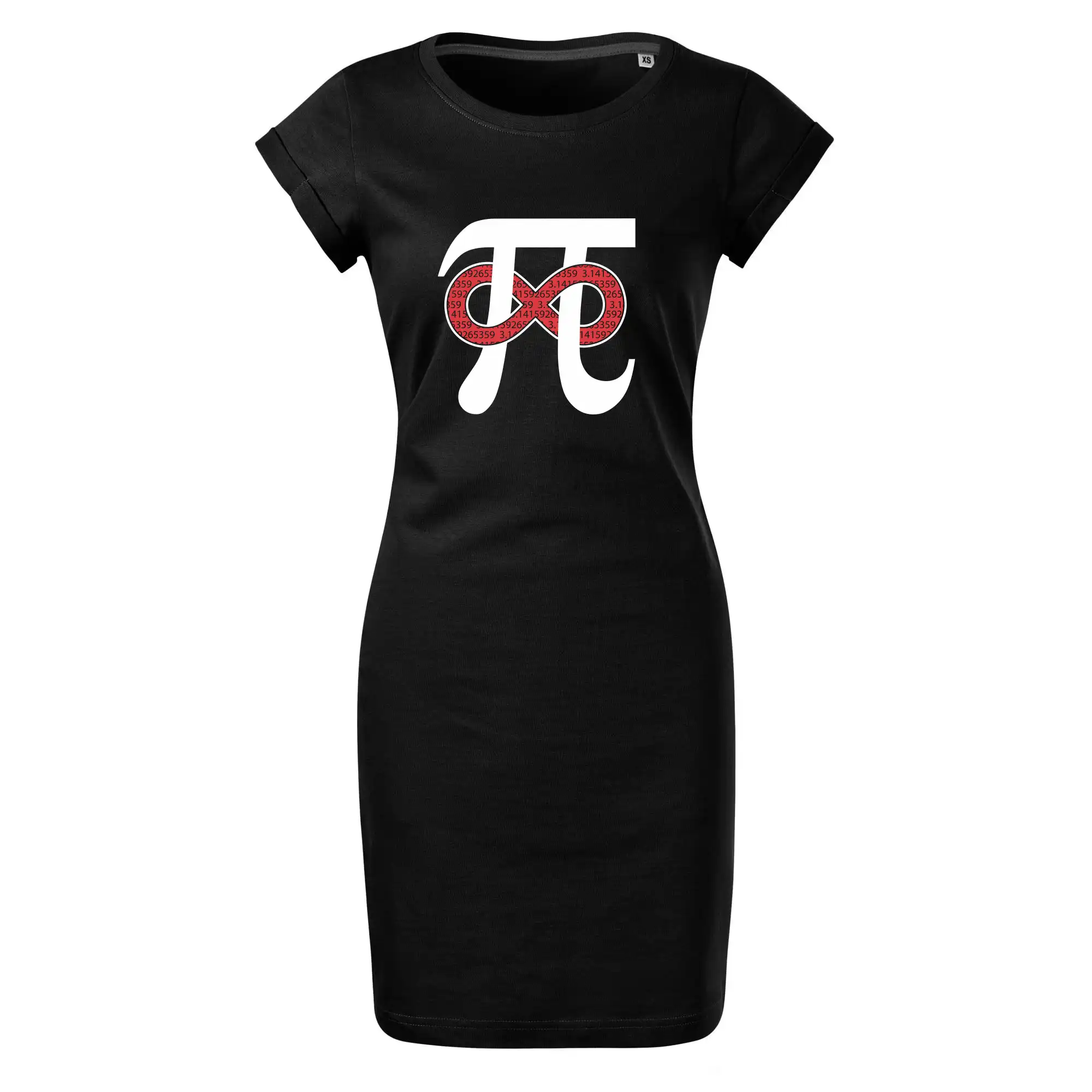 Vtipné tričká pre matematiky - Pí - nekonečno - Tričko Šaty FREEDOM