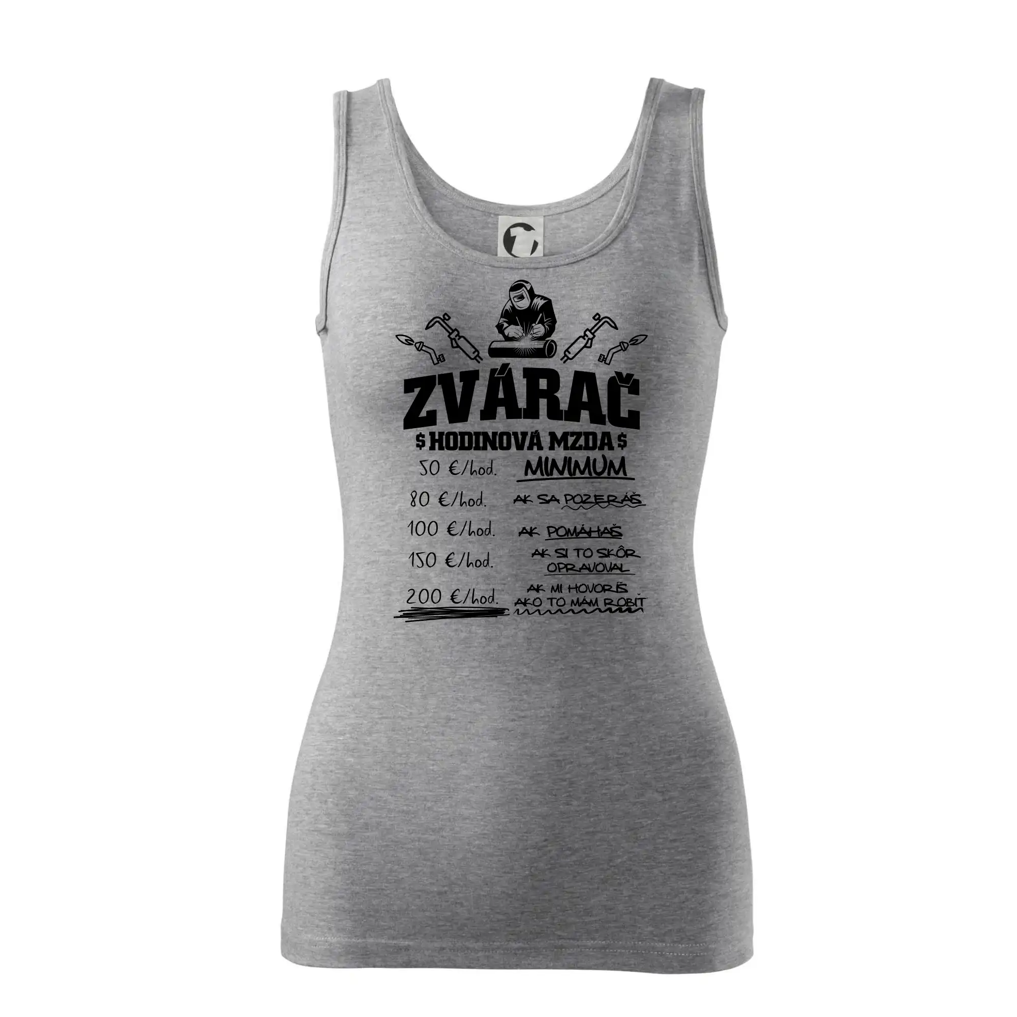 Hodinová mzda zvárač