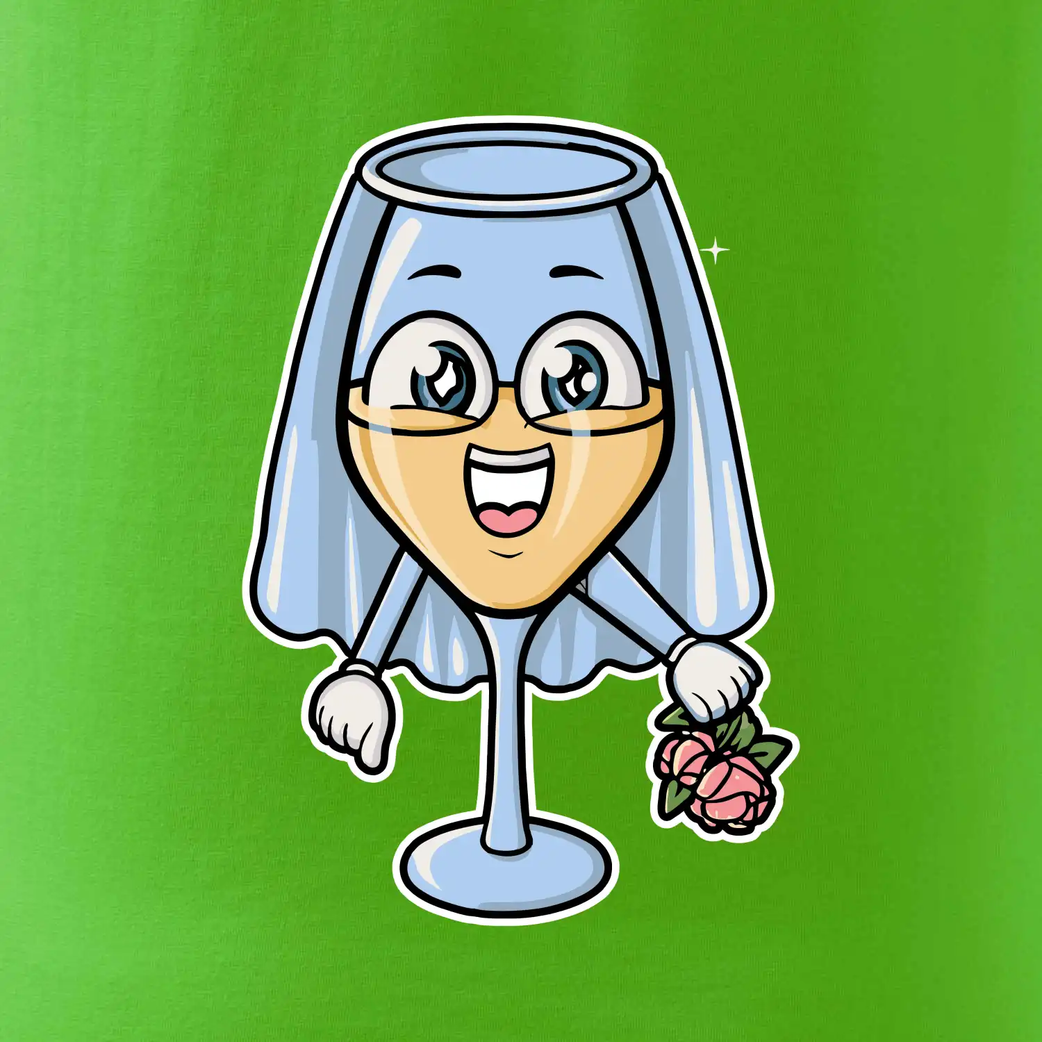 Bílé víno pro nevěstu